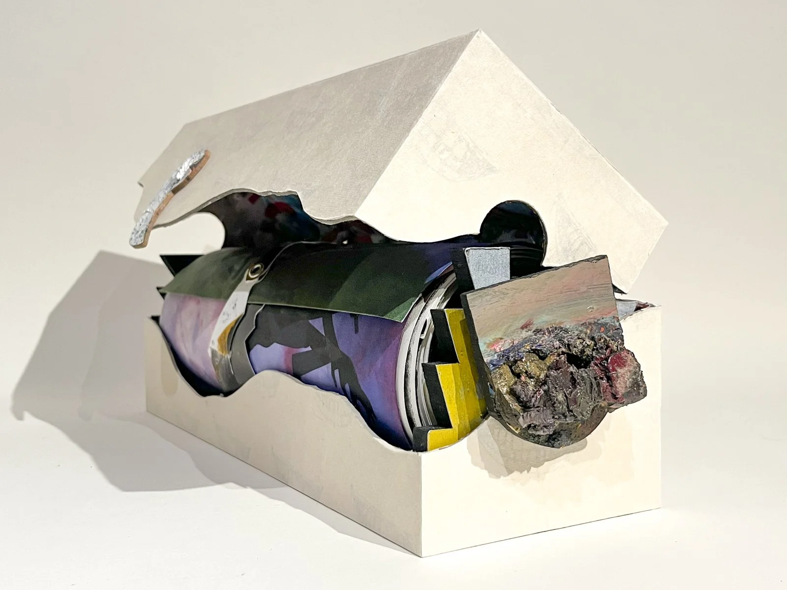 Paradajz Lost, installation of 12 scrolls, waves, talas, Zrenjanin, Slavko Djuric, NYC
