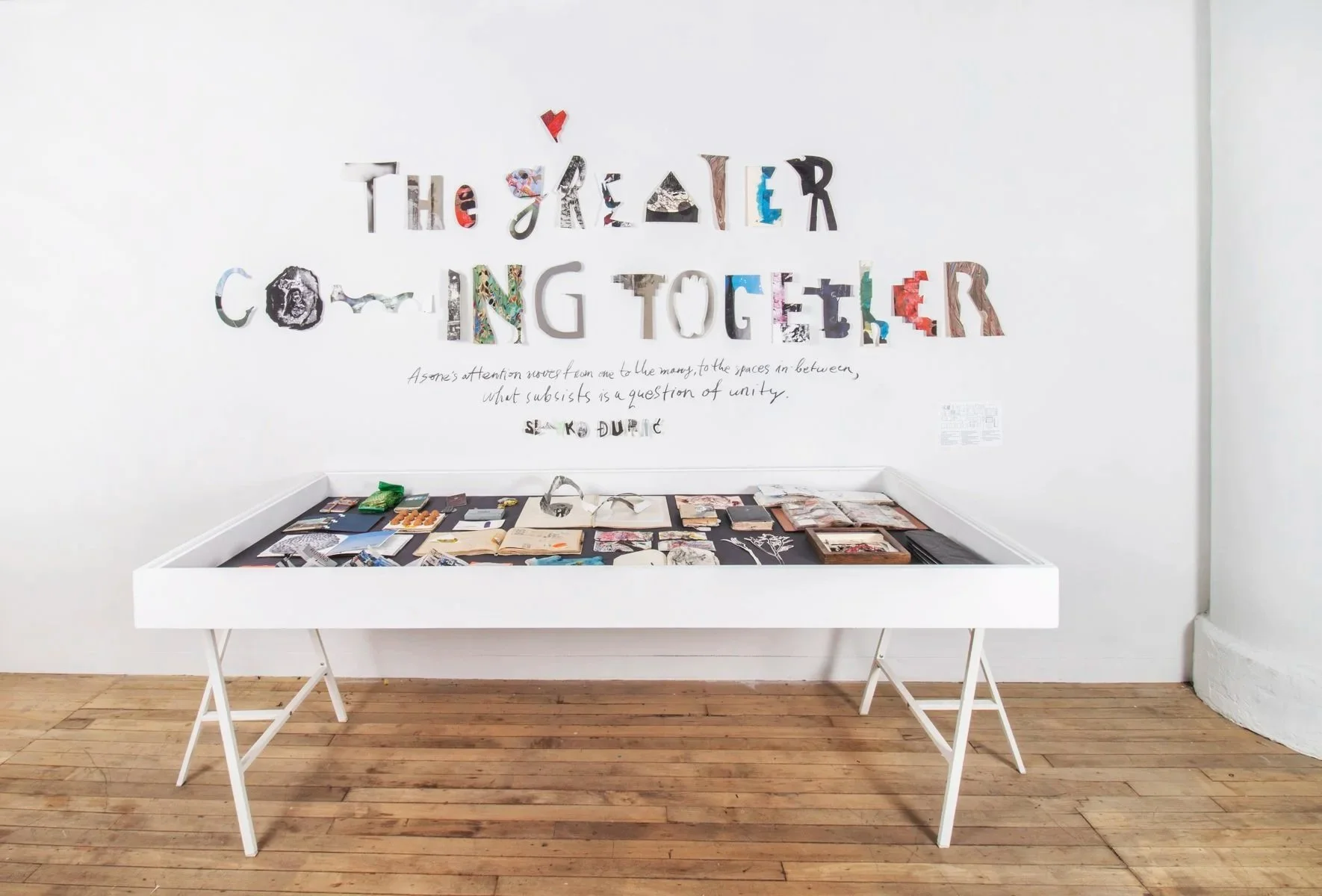 Greater Coming Together, exhibition