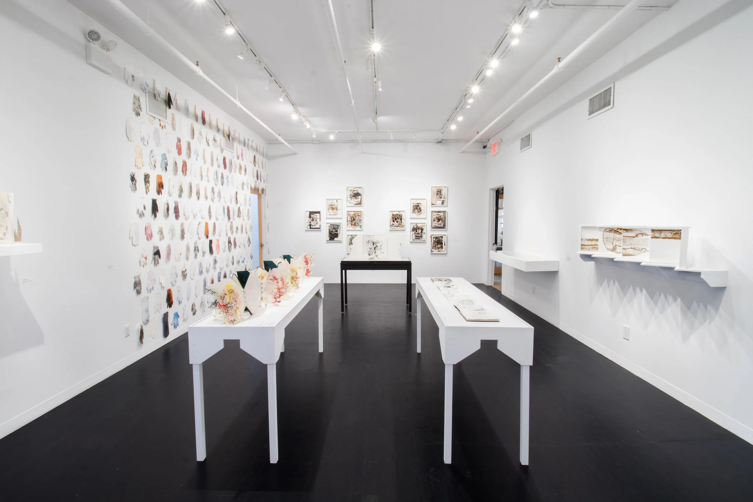 Artists' books, exhibition, installation