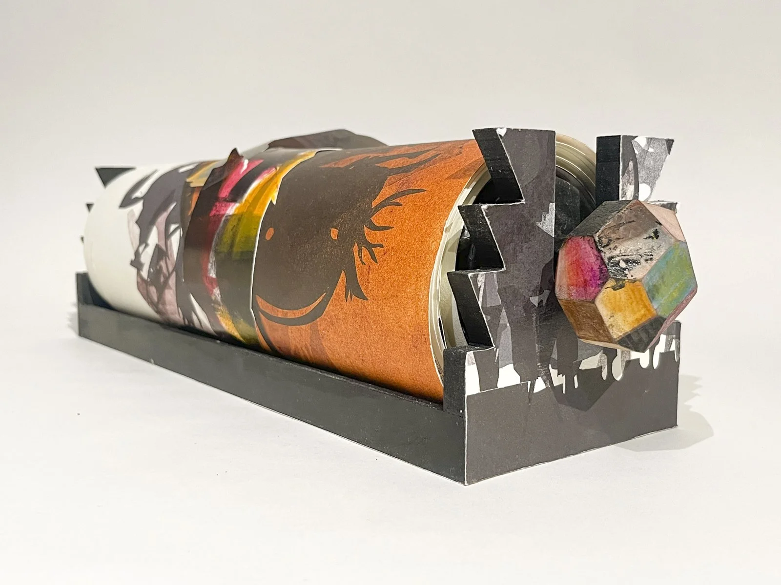 Paradajz Lost, installation of 12 scrolls, waves, talas, Zrenjanin, Slavko Djuric, NYC