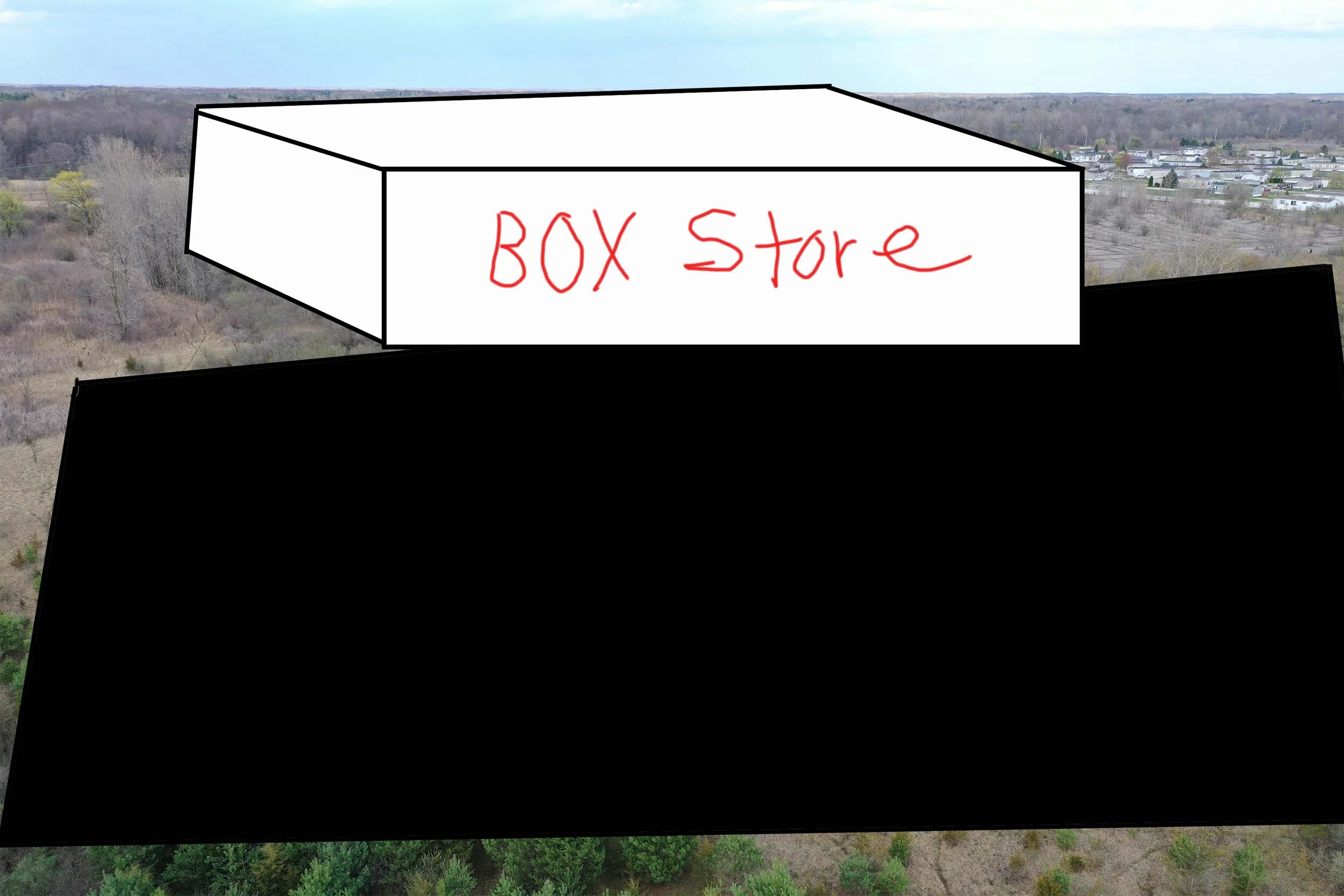 The box store doesn't care.