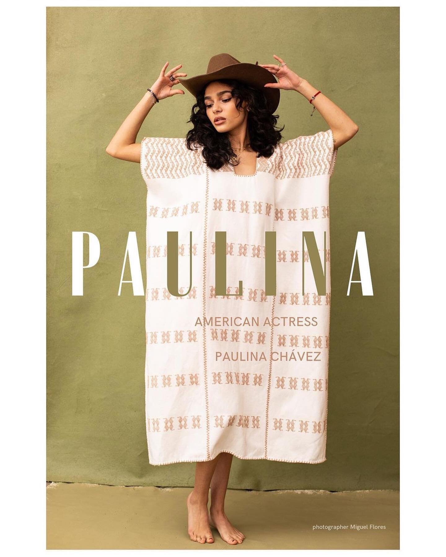 PAULINA
actress Paulina Ch&aacute;vez
San Antonio, Texas

Actress Paulina Ch&aacute;vez [Fate : The Winx Saga on Netflix &amp; other series &amp; movies] celebrates her cultural roots in this breathtaking portrait series by photographer Miguel Flores