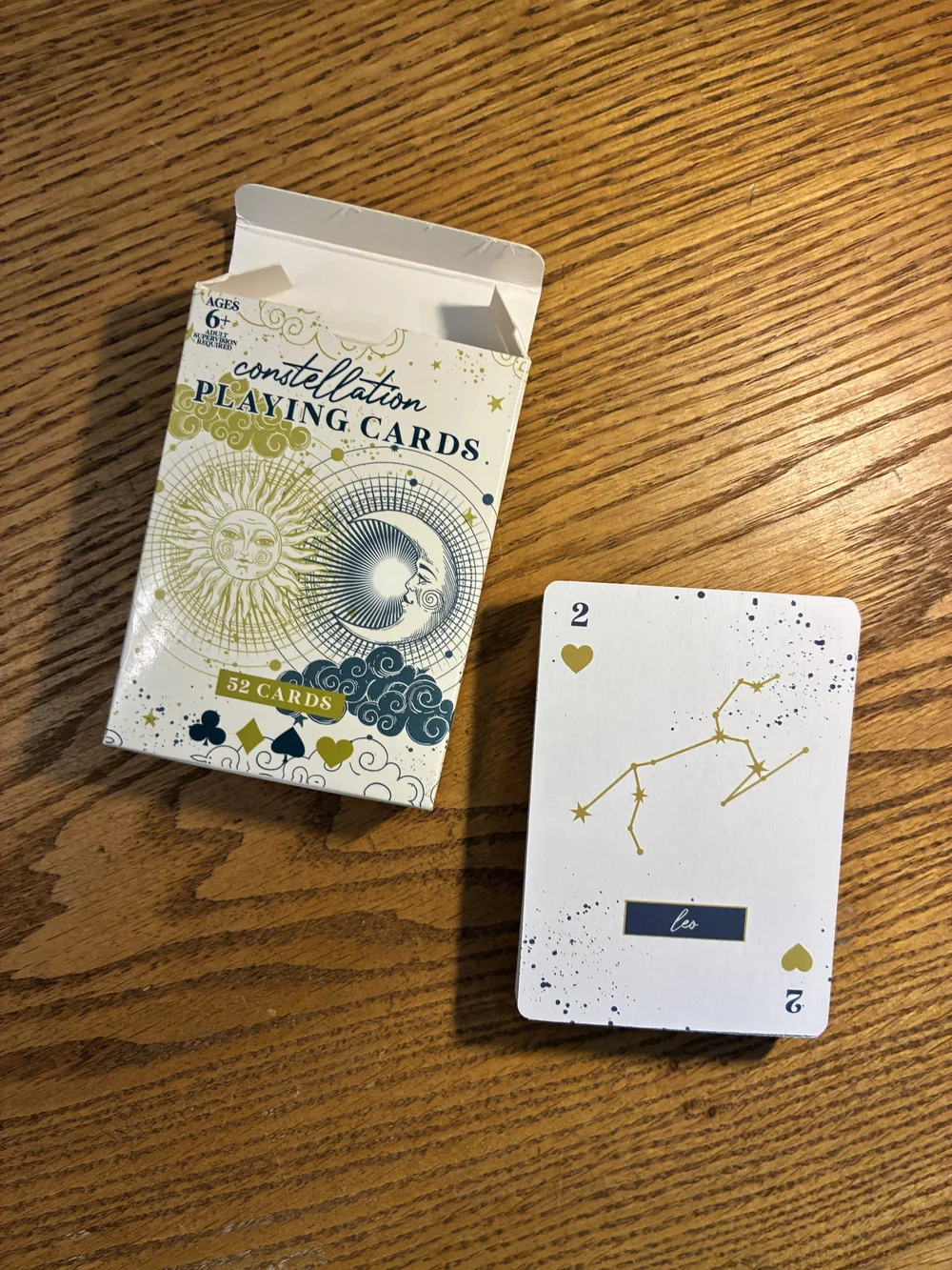 Constellation Playing Cards - New & Vintage Games & Gifts — left