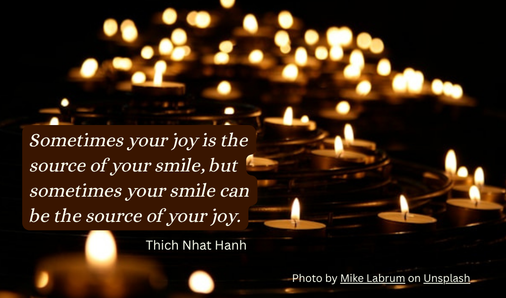 May you be happy …