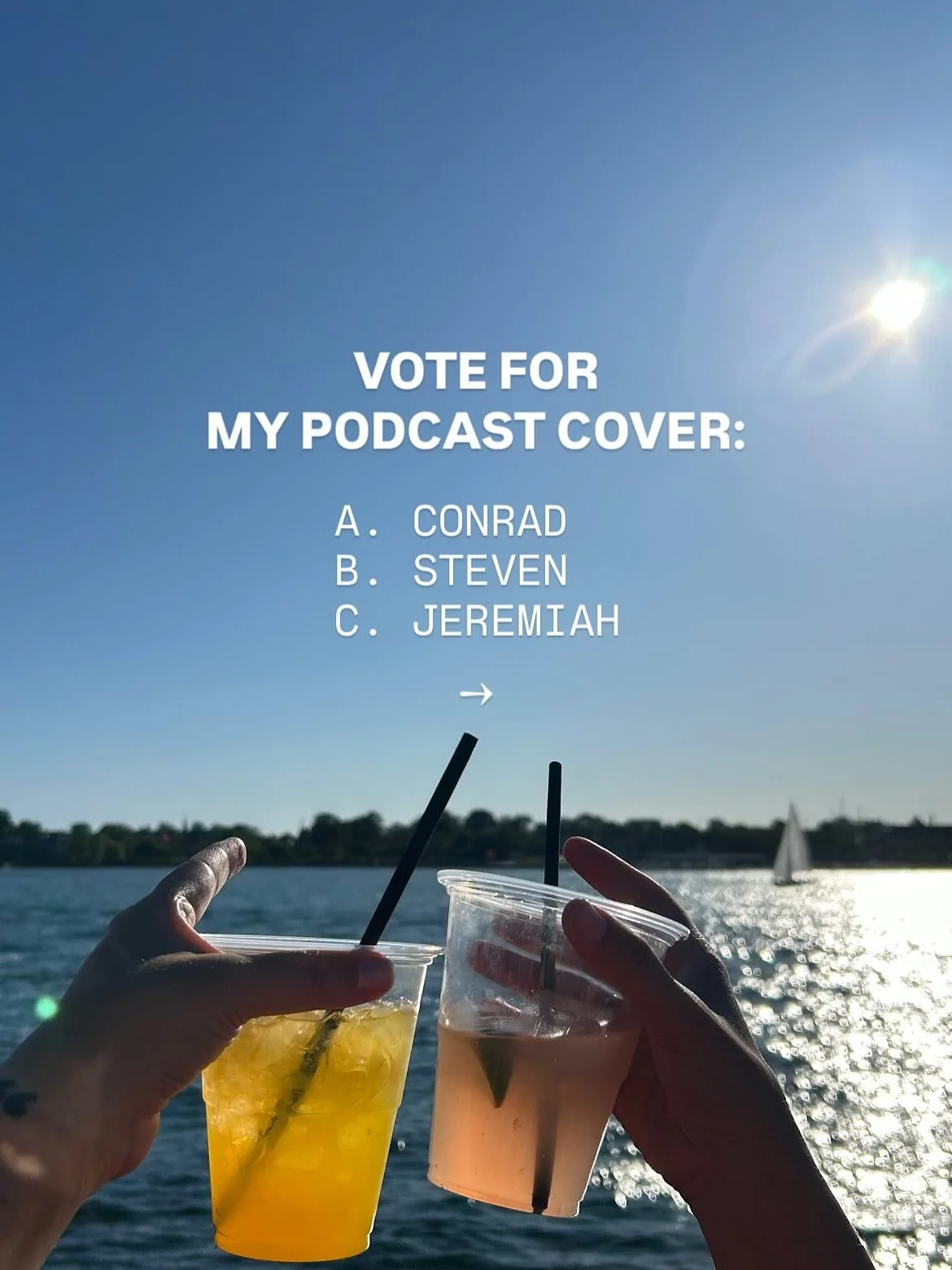 The summer shit felt really hard.

Heard you were having a rough time, too. 🫶🏼 So we made you a playlist.

(vote below for the cover!)

Proof of life are five-minute daily pep talks from your favorite girls online, for when shit feels hard.

PROOF 