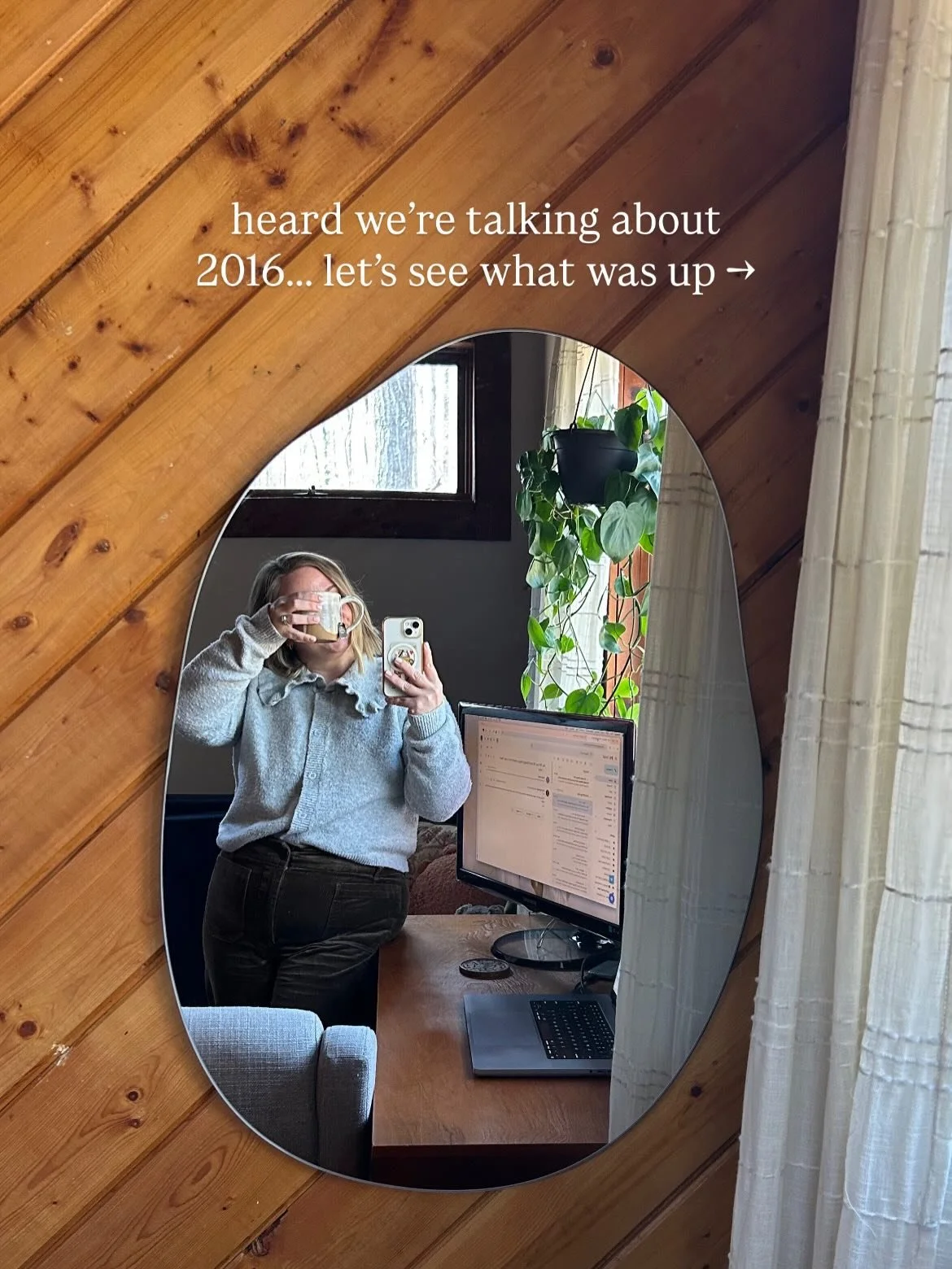 2016, the year that made me a mom &mdash; and gave me the perspective to build a business and community around &ldquo;unconventional motherhood&rdquo;&hellip; most importantly, keeping more moms at home while also working for themselves. 🫶🏼 proud o