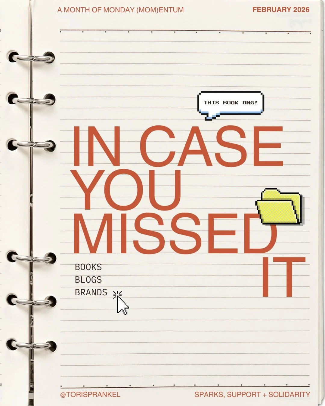 silly lil&rsquo; february recap of all the highlights I sent to the girls on my email list 🫶🏼 

honorable screentime mentions:

- obsessed over the olympics 
- was consumed by wuthering heights
- started bridgerton season 4

want weekly support, so