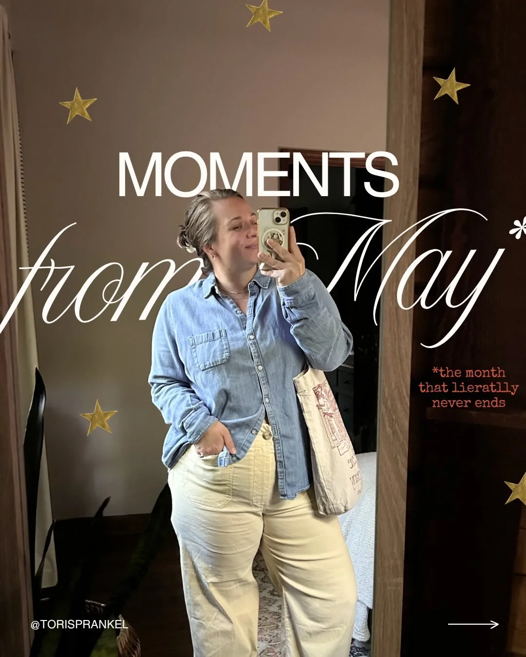 may is the month that never ends&hellip; and while we felt like we were barely surviving most days, this recap shows me just how much joy was wrapped up in the chaos 💕 

Need an easy monthly recap post canva template? COMMENT FREE and I&rsquo;ll sen
