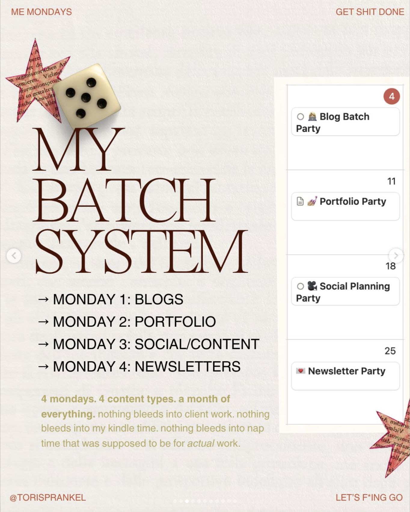 How I Batch All My Business Admin Into One Day a Week