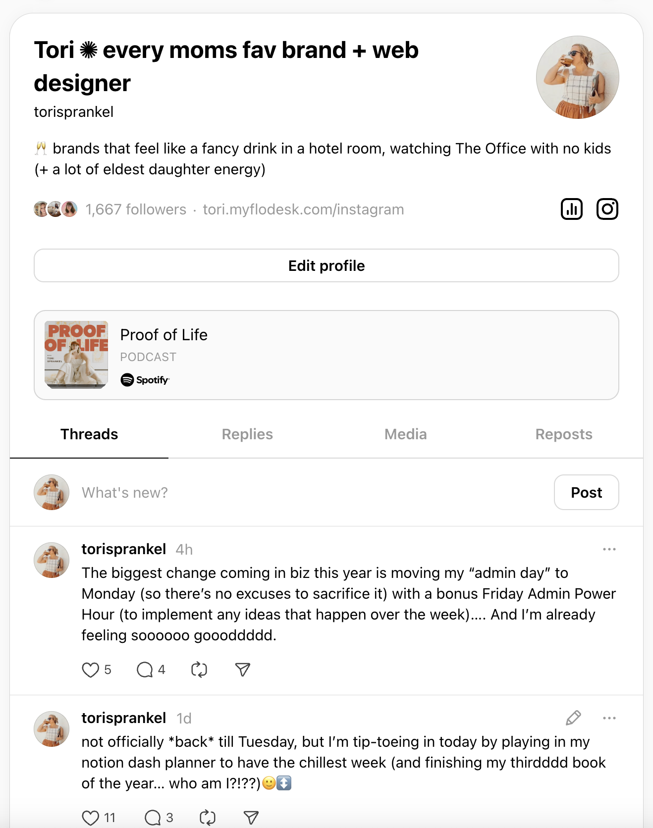 Threads: Best for Moms Who Think Faster Than They Design