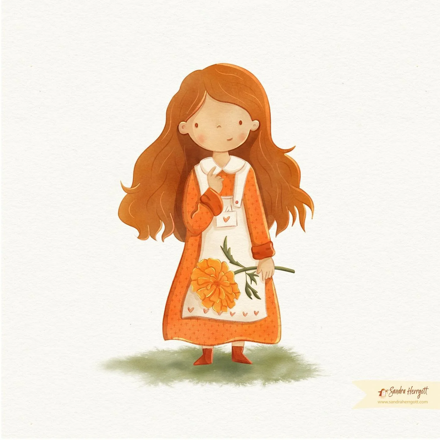 Marigold flower girl for #floralsandpraiseforhisglory challenge week  1 prompt for October.
.
Swipe to see a close up and the lettered verse.
.
Isaiah 54:17
&ldquo;No weapon formed against you shall prosper.&rdquo; 
.
This is one of the many comforti