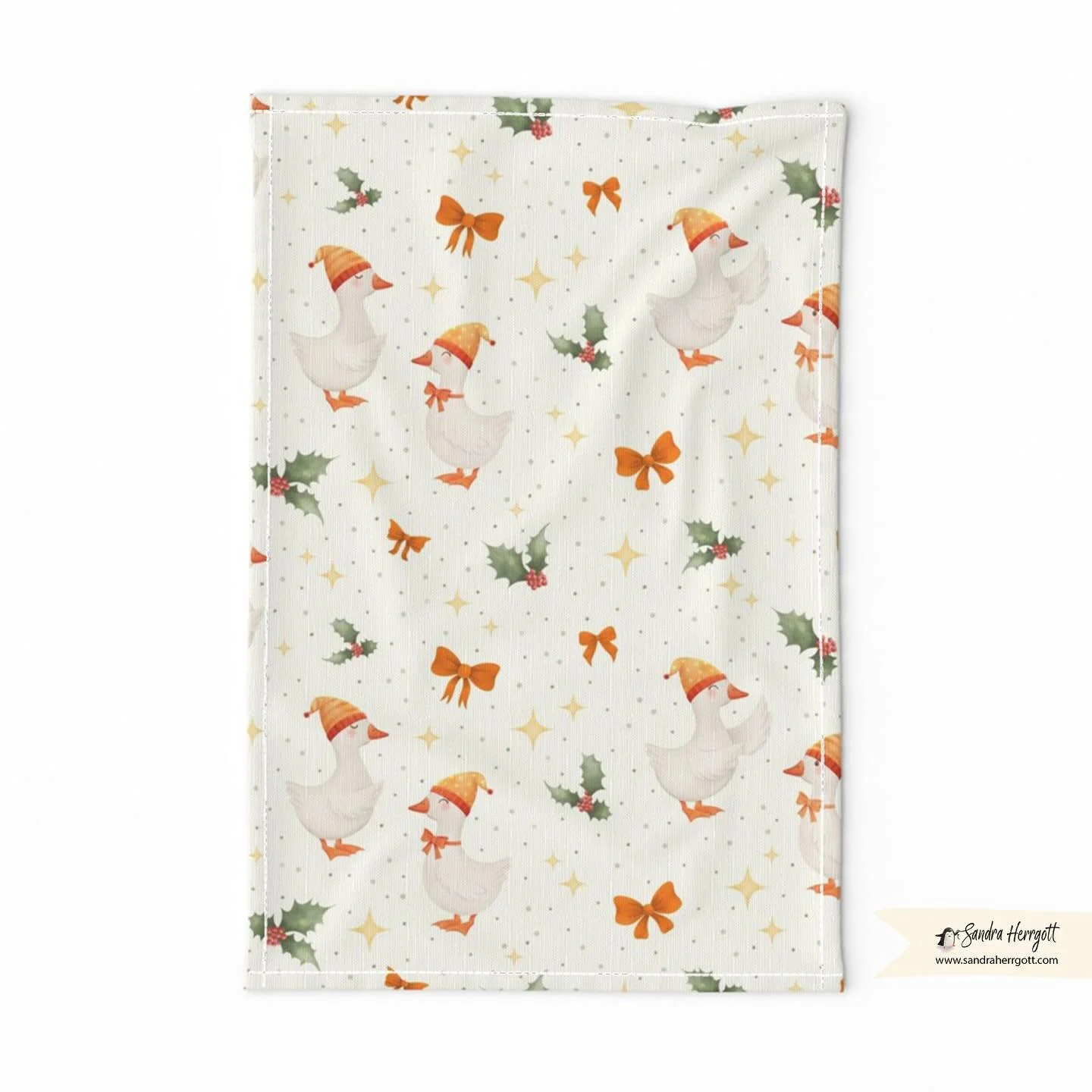 More cute geese tonight. These ones are having a party. There are only 47 days left until Christmas. How did this happen so fast once again?
.
This is my entry for the current #spoonflowerchallenge &ldquo;Thrift Store Treasures&rdquo;. I am not sure 