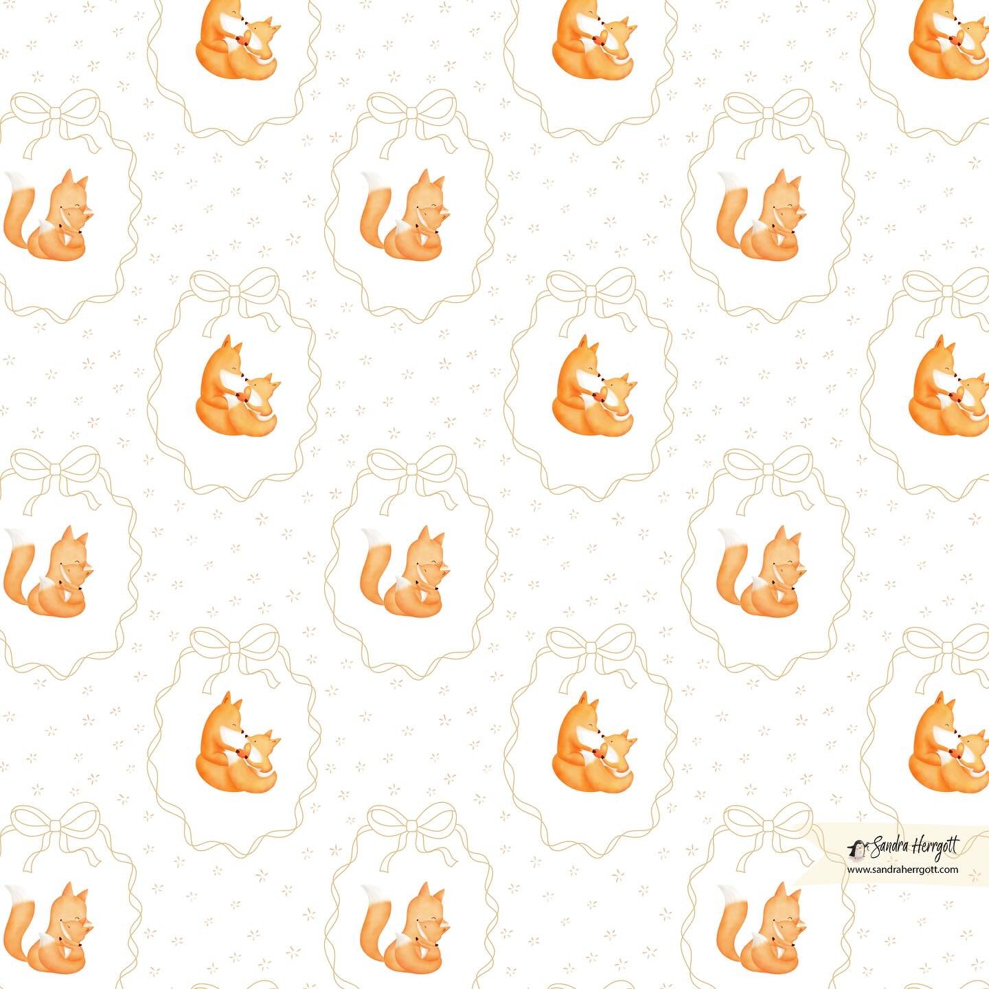 Fox love on a pattern
.
I am thinking of making this into a valentine fox collection.
.
Have a blessed weekend!
Sandra
.
.
.
.
Aartwork painted digitally in procreate with a bunch of my own created and bought brushes.
.
.
.
.
.
.
#procreateartwork #p