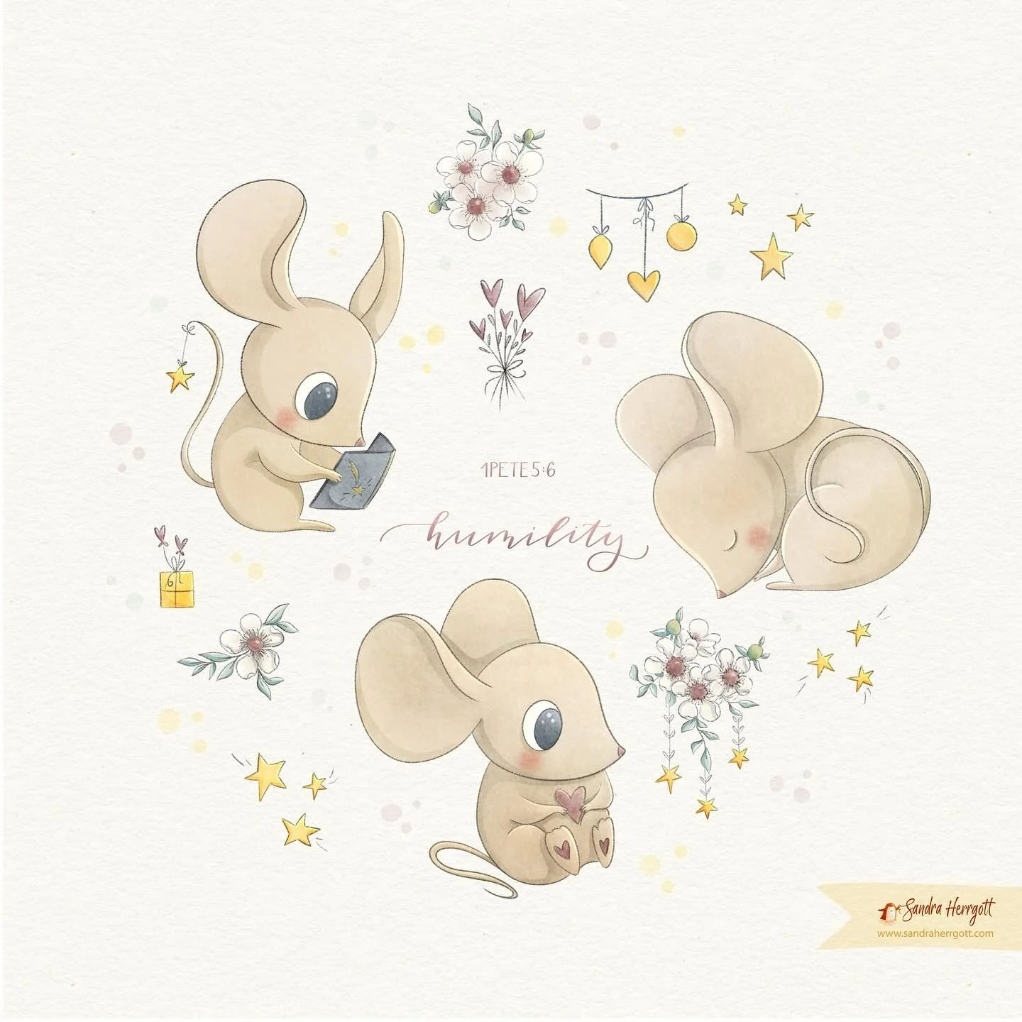 Hello,
Sorry I am having a hard time in keeping up with instagram these days. There is lots going on atm, but I hope to find a regular posting time again.
.
This is my entry for week 1 of our #floralsandpraiseforhisglory challenge.
.
Which mouse is y