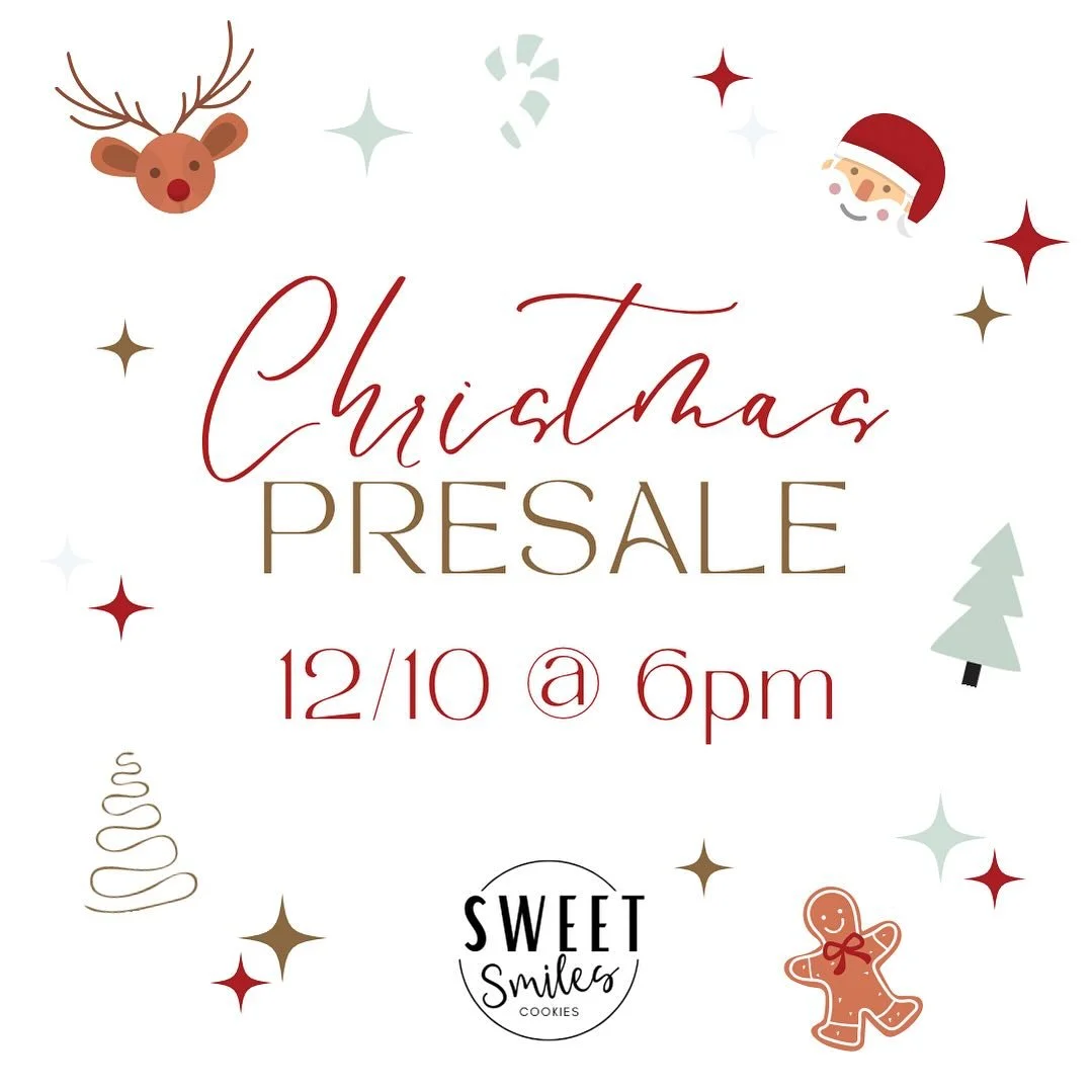 IT&rsquo;S TIIIIIIIME ✨ 

Mark your calendars for Christmas cookies! Narrowing down options this year has been SO difficult, so I hope all you cookie lovers enjoy what I&rsquo;ve put together.

Ordering will open on the website on Sunday at 6pm! Chec