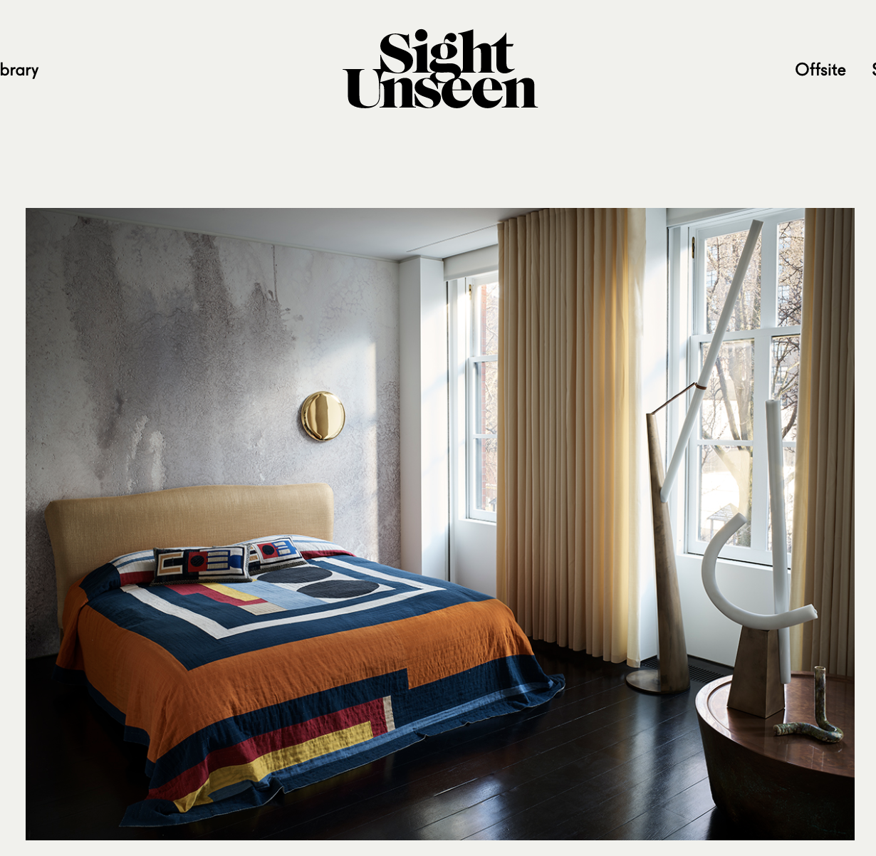 Sight Unseen | March 2019