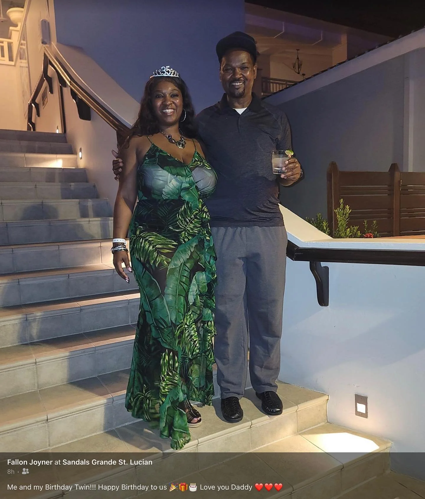 Simply Something Events understood the assignment! Fallon called and said she wanted to spend her birthday in St Lucia and we suggested the Sandals resort that fit her vacay personality. She invited others including her parents to join in the celebra