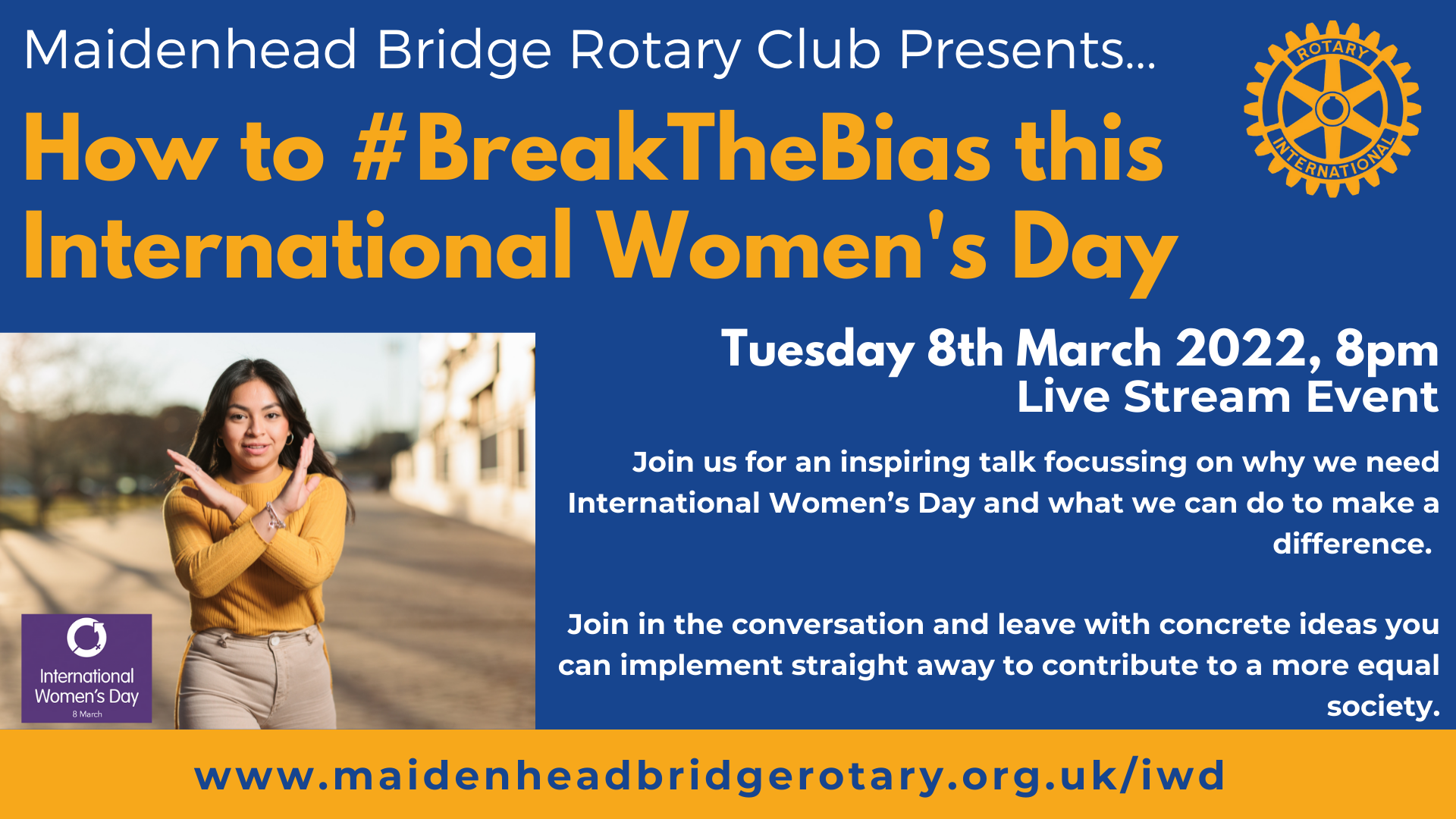 How to be a part of #BreakTheBias this International Women's Day