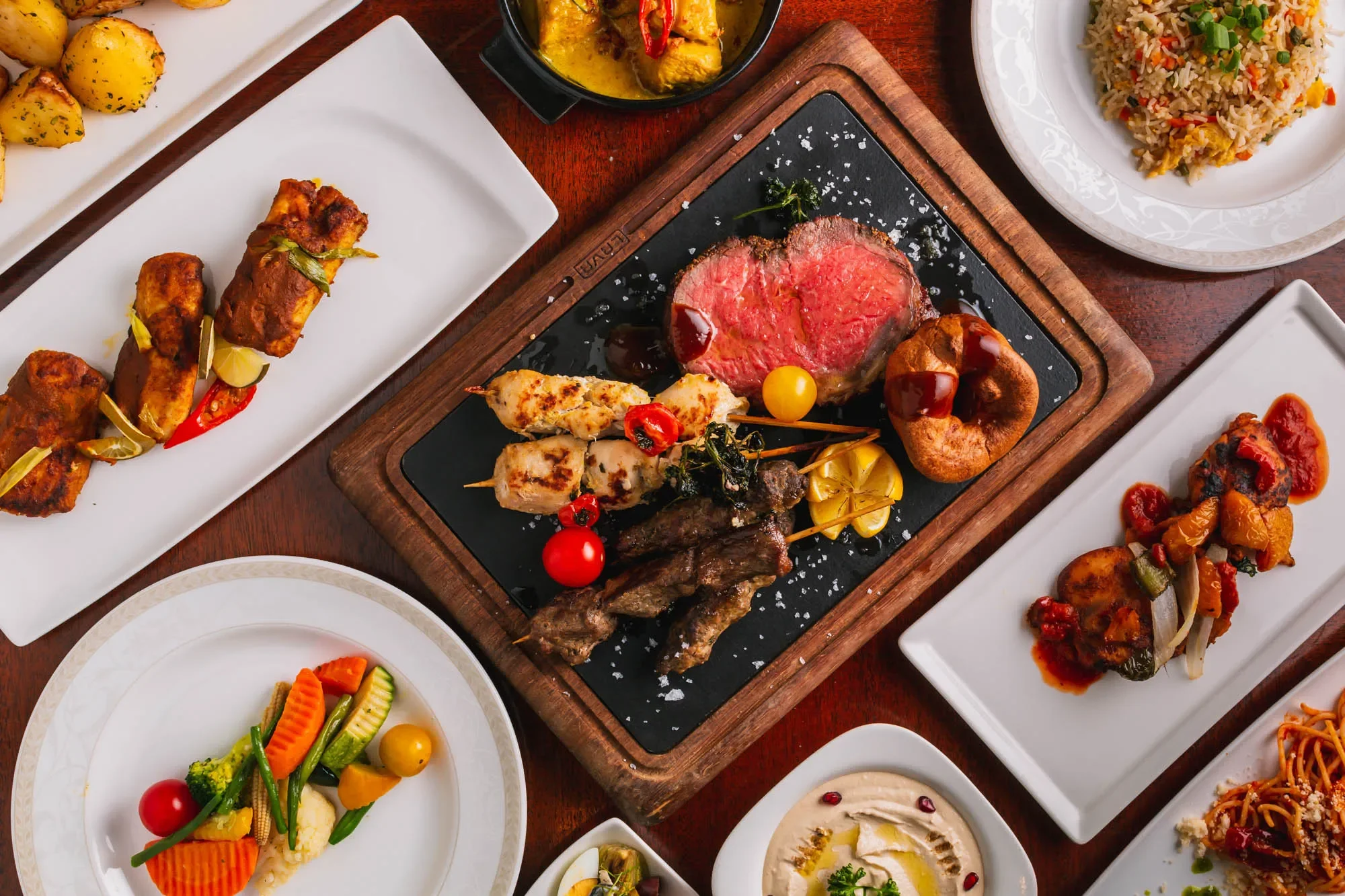 Photoshoot of a full menu at a beer house in Abu Dhabi