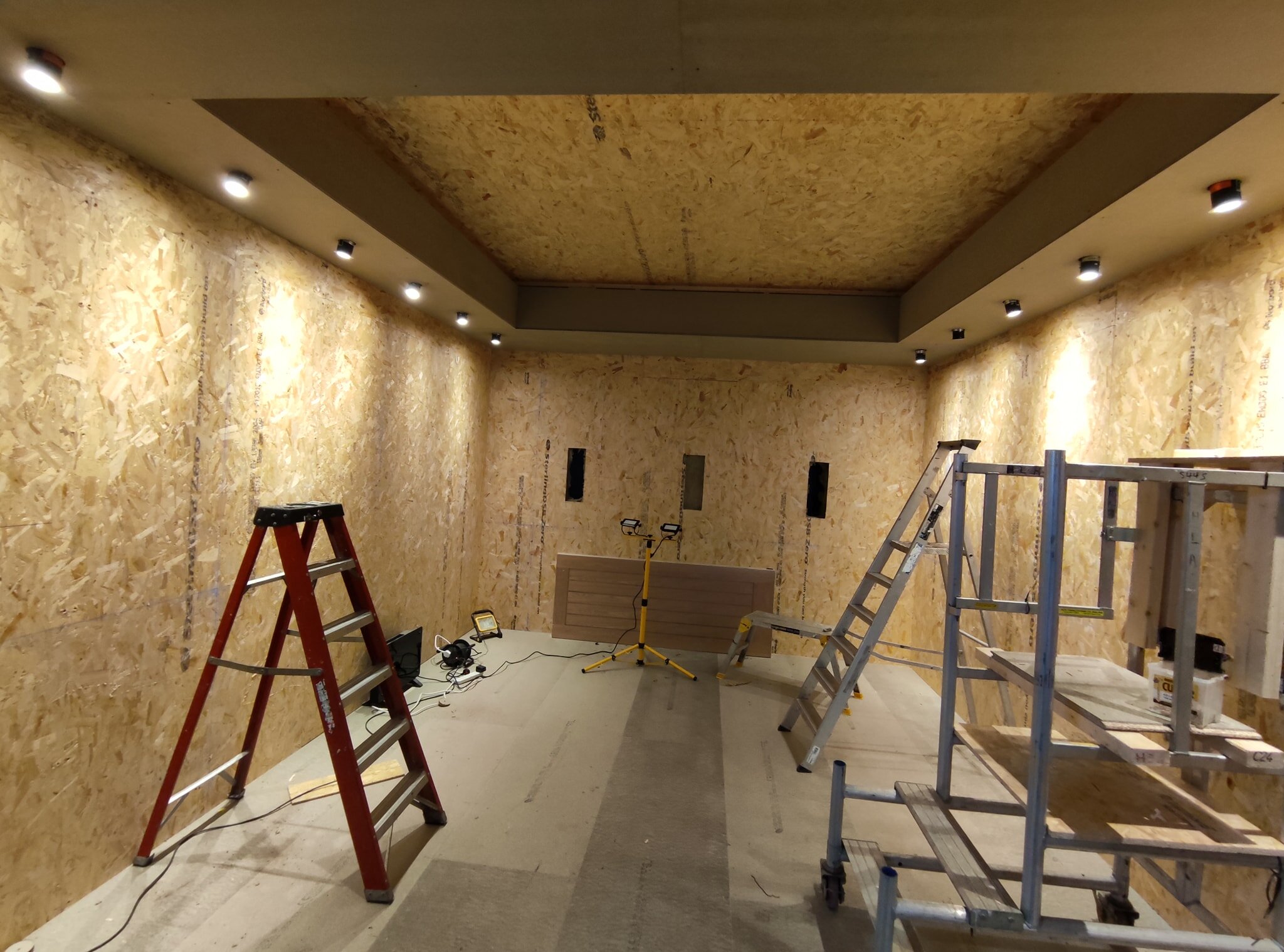 New Demo Home Cinema Room Week 2