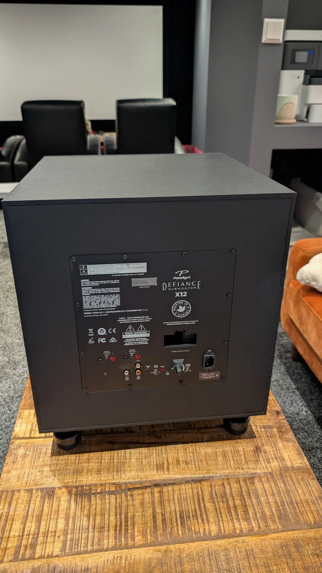 Paradigm X12 Subwoofer: Feel the Bass, Live the Movie