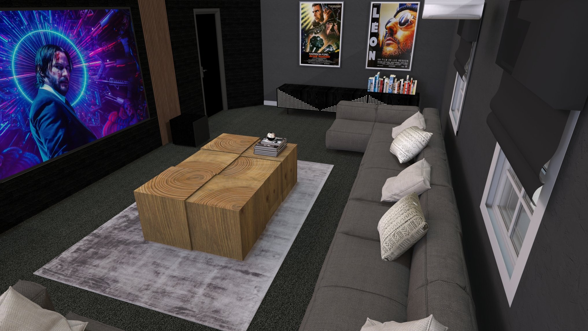 Visualize Before You Build: Designing Your Home Cinema with 3D SketchUp Renders