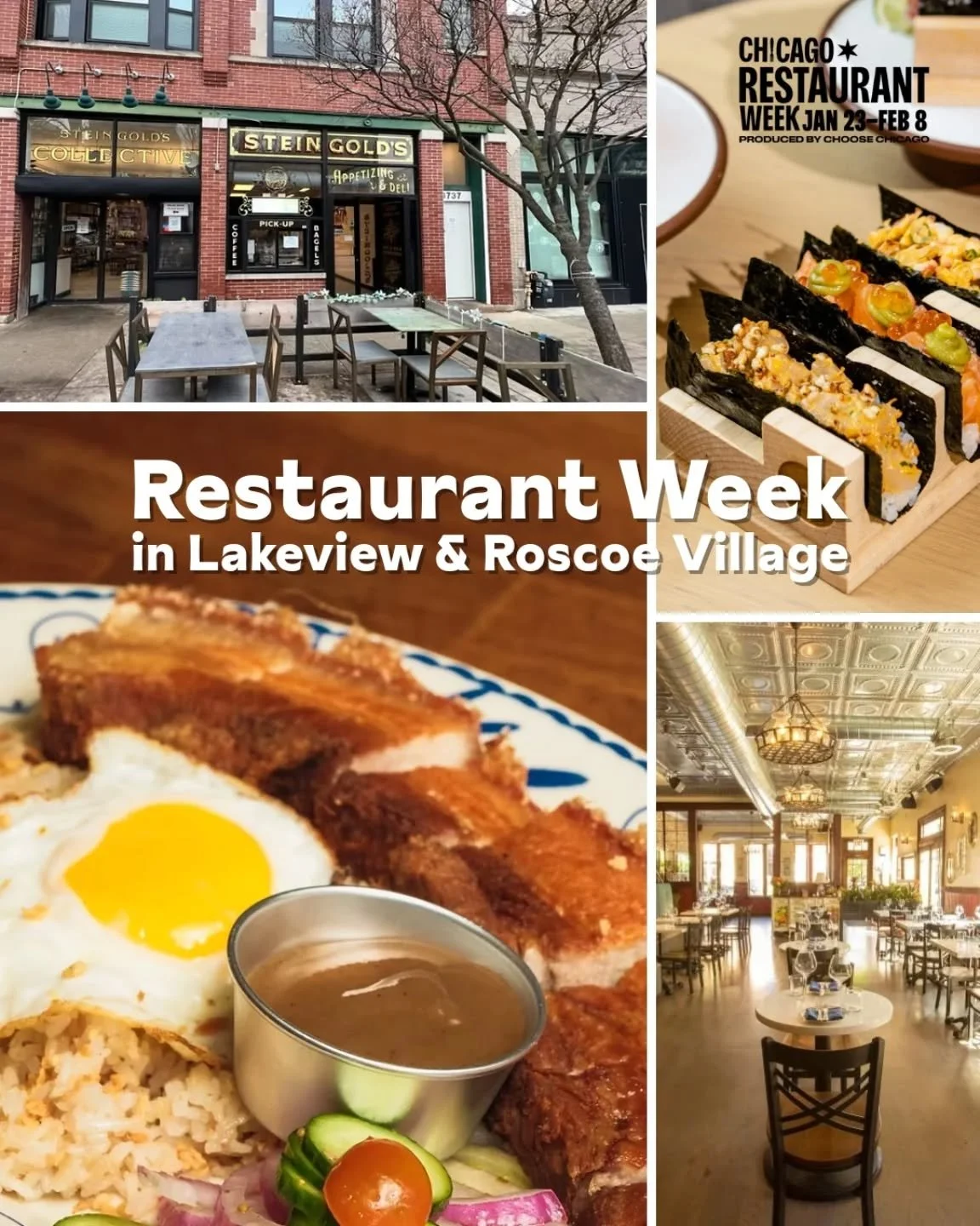 Looking to stay close to home for Restaurant Week? You're in luck! Eat some amazing food from the participating restaurants listed below right here in the neighborhood. Click the link in our bio to learn mlre about their offers. Restaurant week runs 