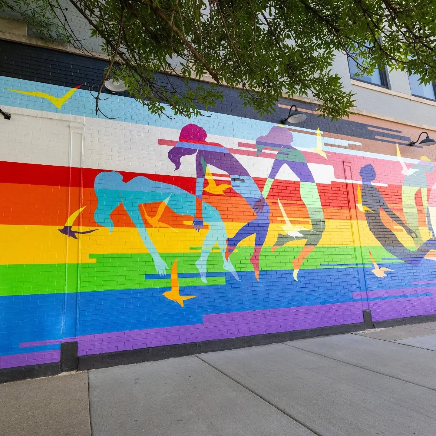 Happy Pride Month! We're celebrating with lots of rainbows 🌈  around the neighborhood! Have you spotted the lights and flags on Lincoln Ave? How about the Freedom of the Soul mural? Now is a great time to take your photo there! You'll find it on the
