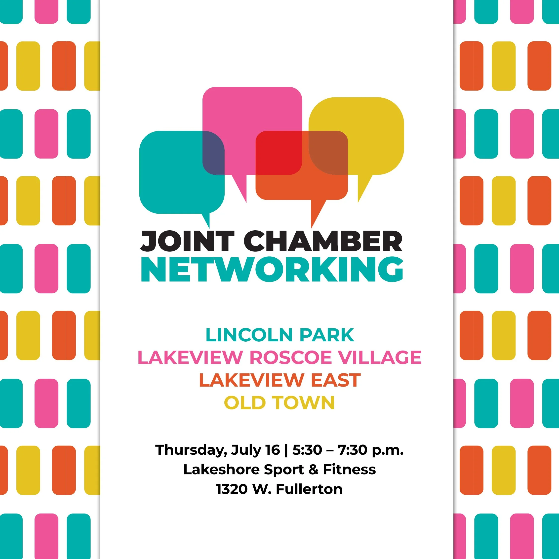 Joint Chamber Networking with Lincoln Park, Lakeview Roscoe Village, Lakeview East and Old Town