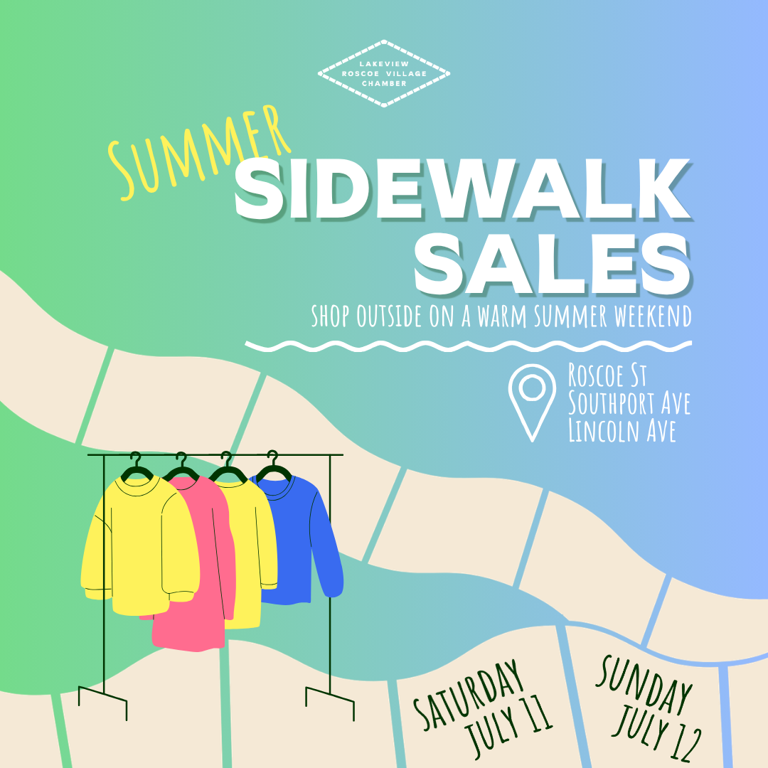 Summer Sidewalk Sales and Tails