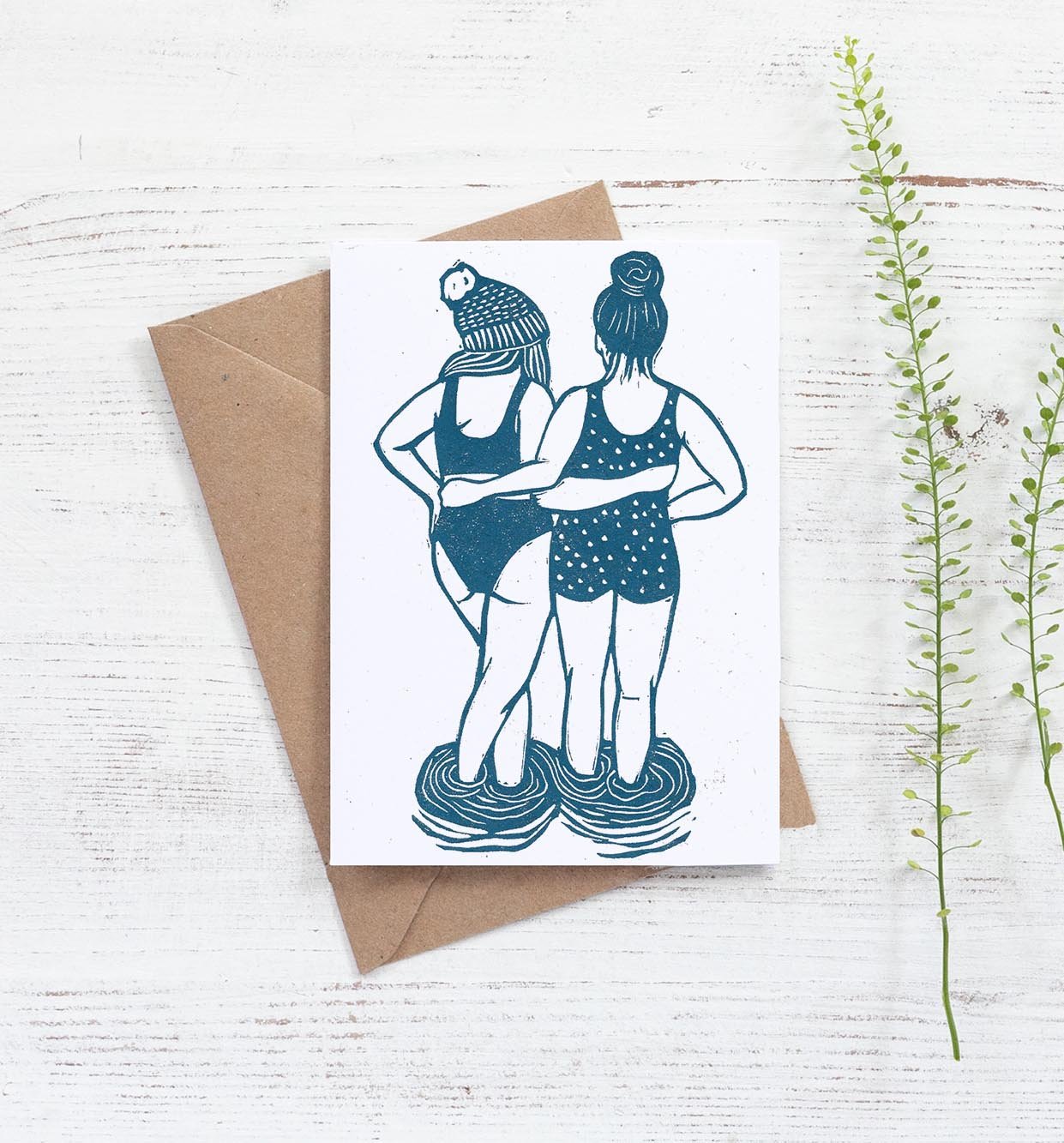 SWIM FRIENDS CARD