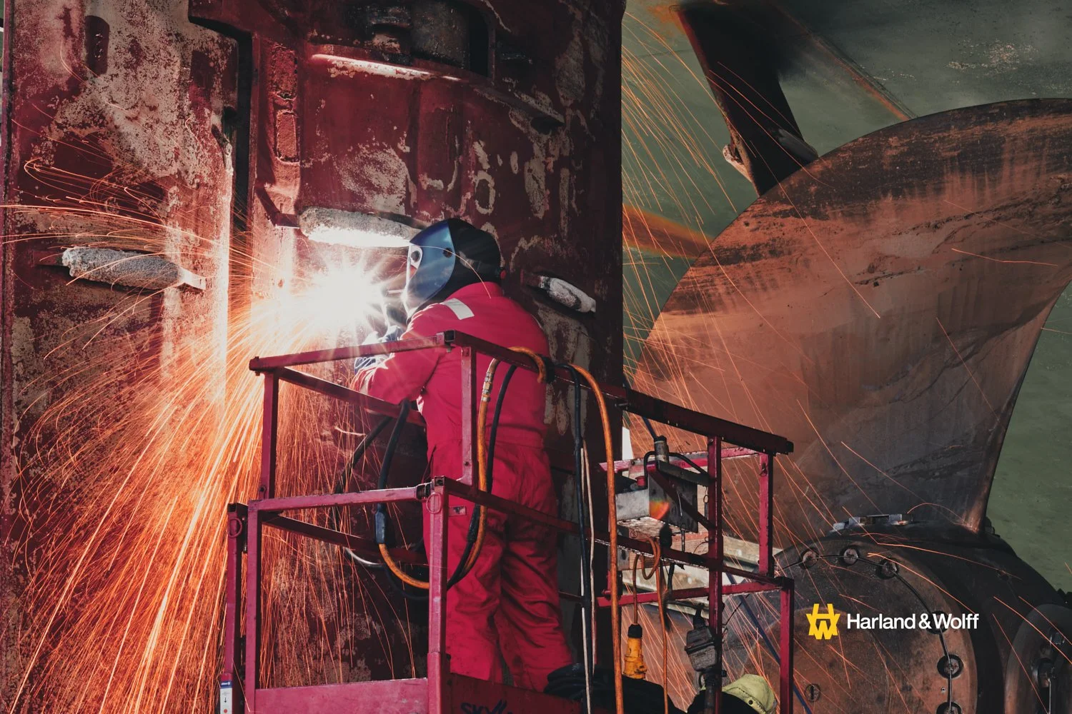 Industrial Photography by David Cordner | Harland & Wolff Shipyard Belfast