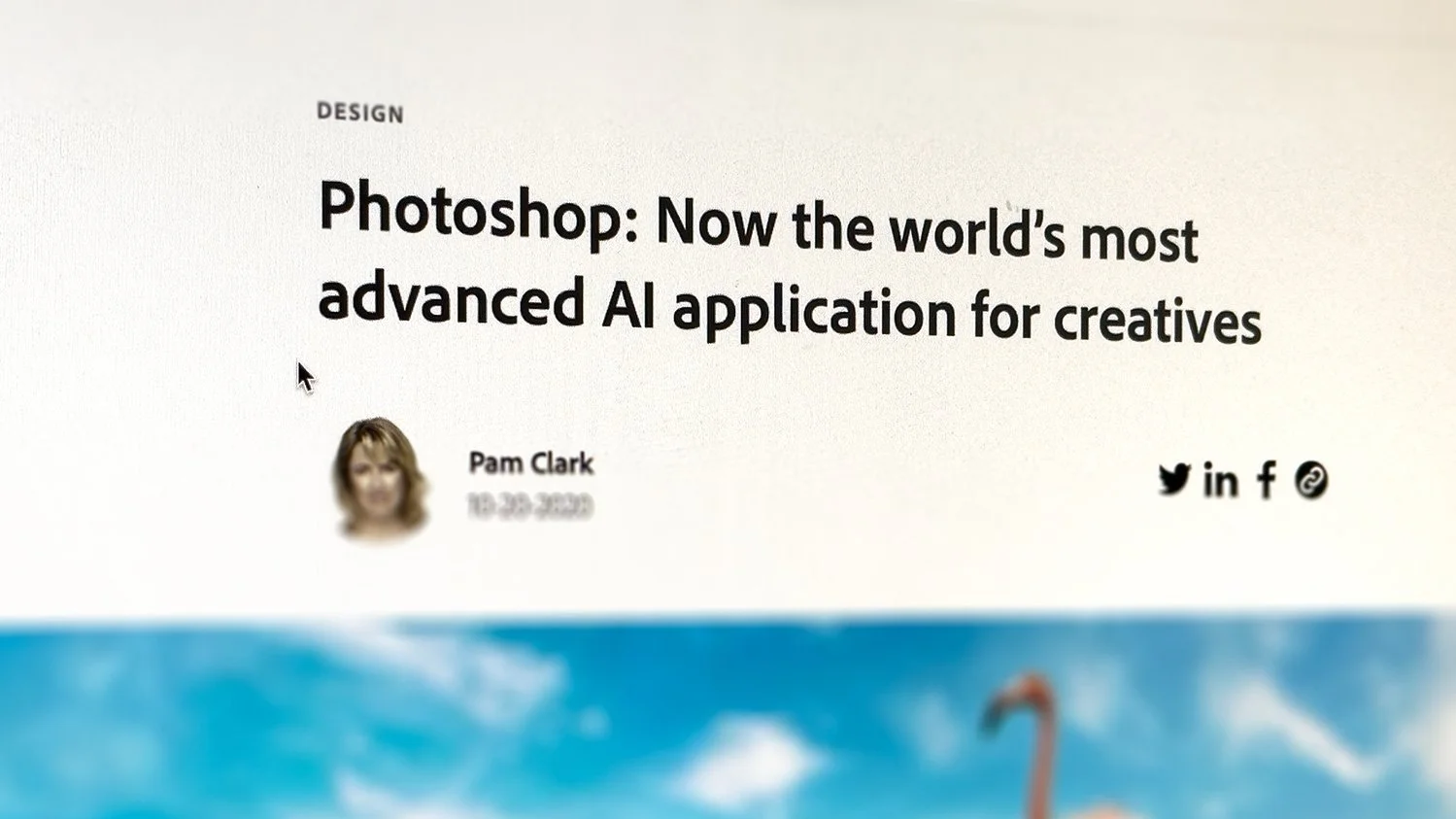 Photoshop: Now the world's most advanced AI application for creatives
