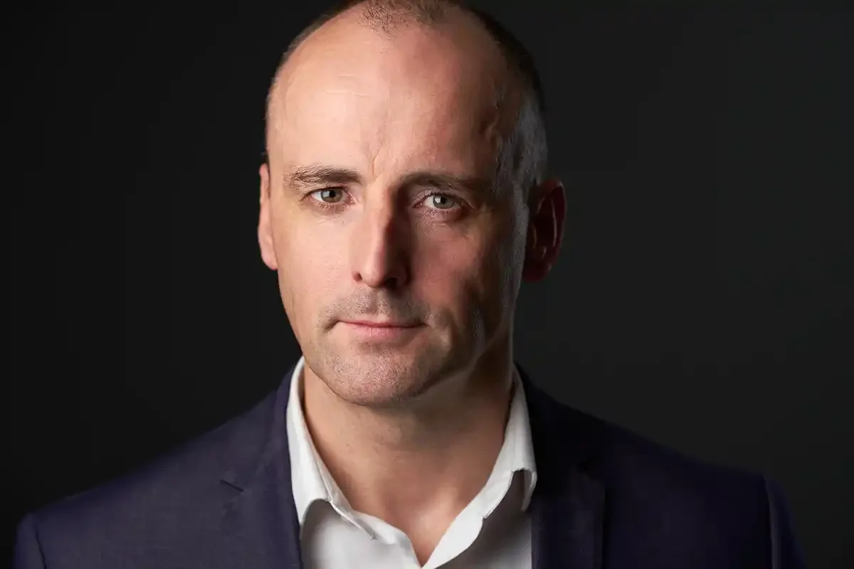 Professional headshot of a male, Professional NI headshot photography for SMEs in Belfast North Ireland