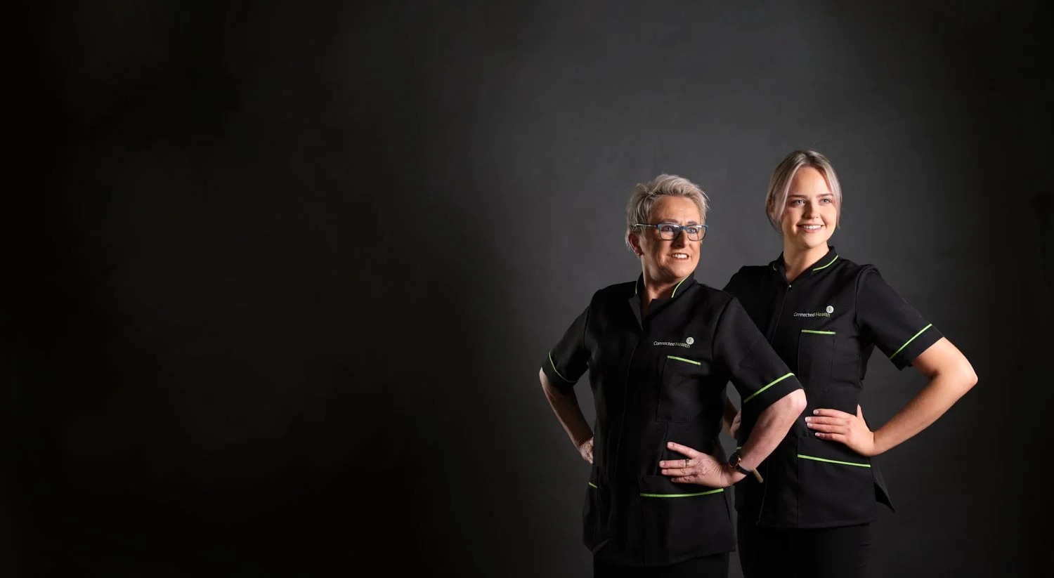 Corporate / Commercial Portrait of Connect Health Cares in uniform