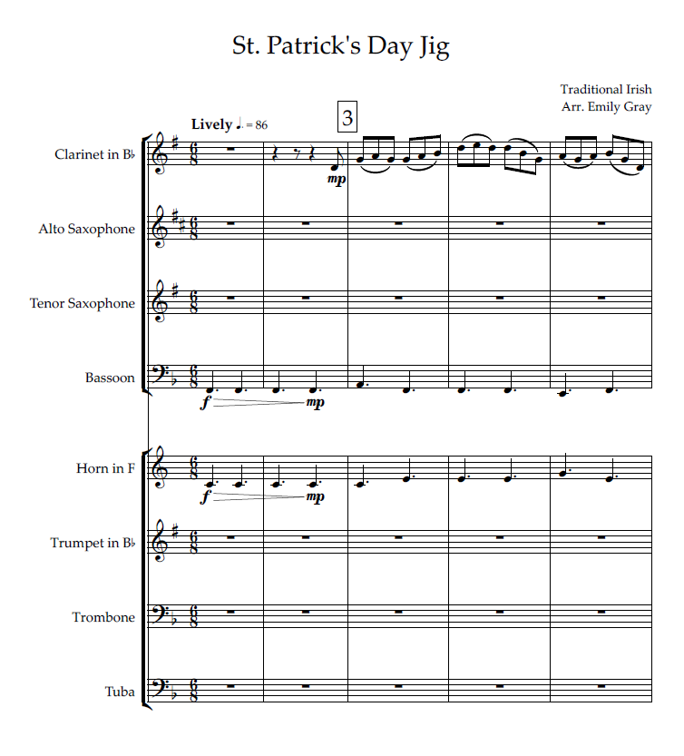 St. Patrick's Day Jig