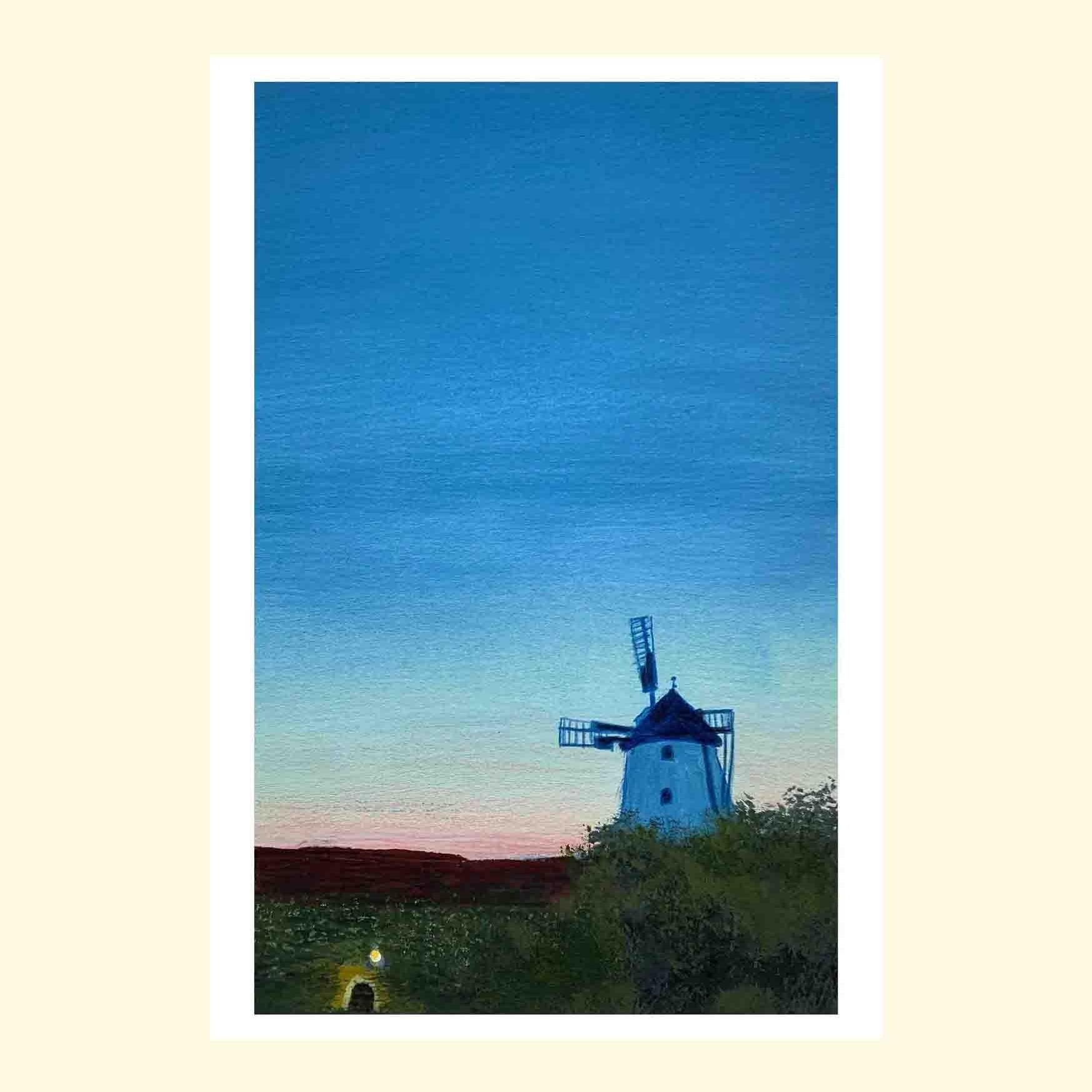 Windmill Postcard