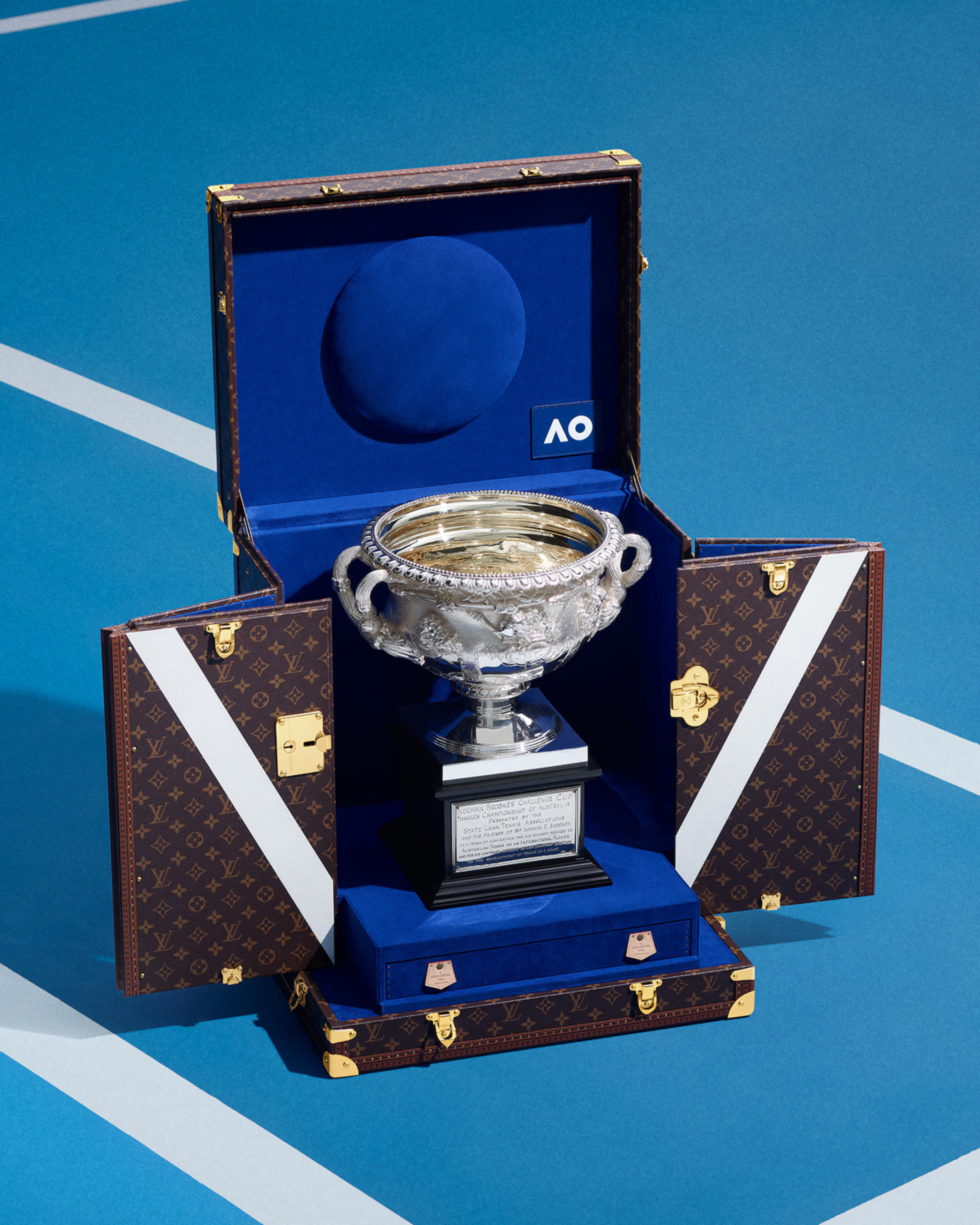 Louis Vuitton Elevated Australian Open 2026 With Iconic Trophy Trunks