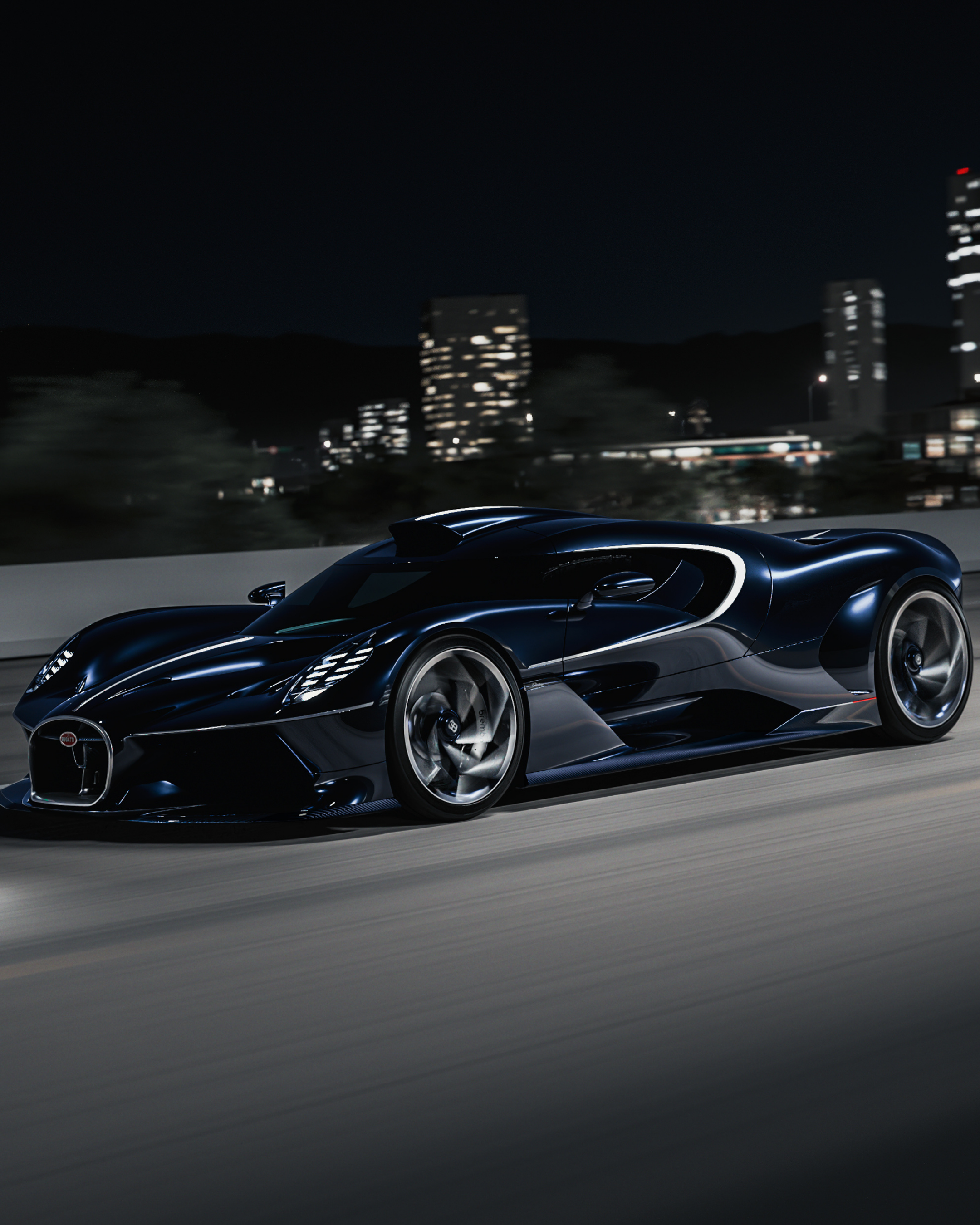 The Bugatti Destrier Turns Speed Into Sculpture