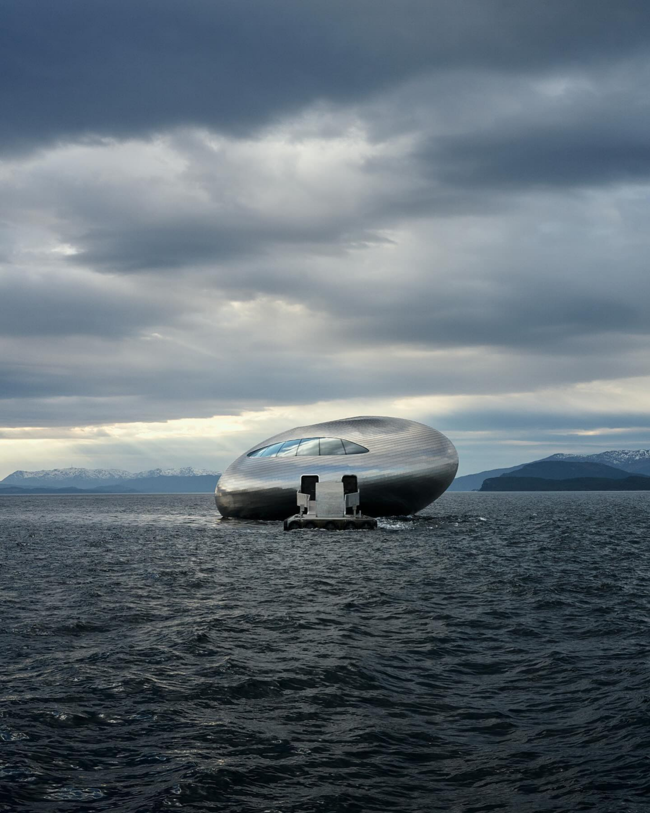The Michelin Table Floating in Norway
