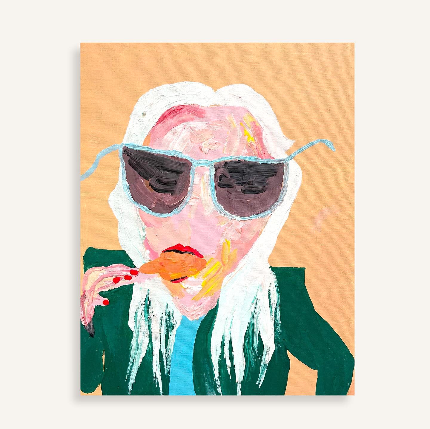 Get your sunglasses out and have a snack🌞

these pretty ugly faces and many more are still exhibited at @oxyd_winterthur till the end of october (in case you wanna see a whole lot of ugliness yourself 😉) 

If you want your own ugly portrait or surp