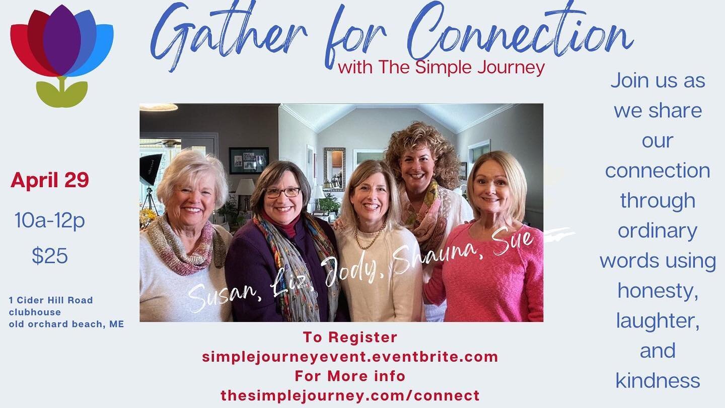 Looking to sow the seeds of deeper connections this spring? Join us on April 29th to start the groundwork 💜

#greaterawareness #deeperconnections
