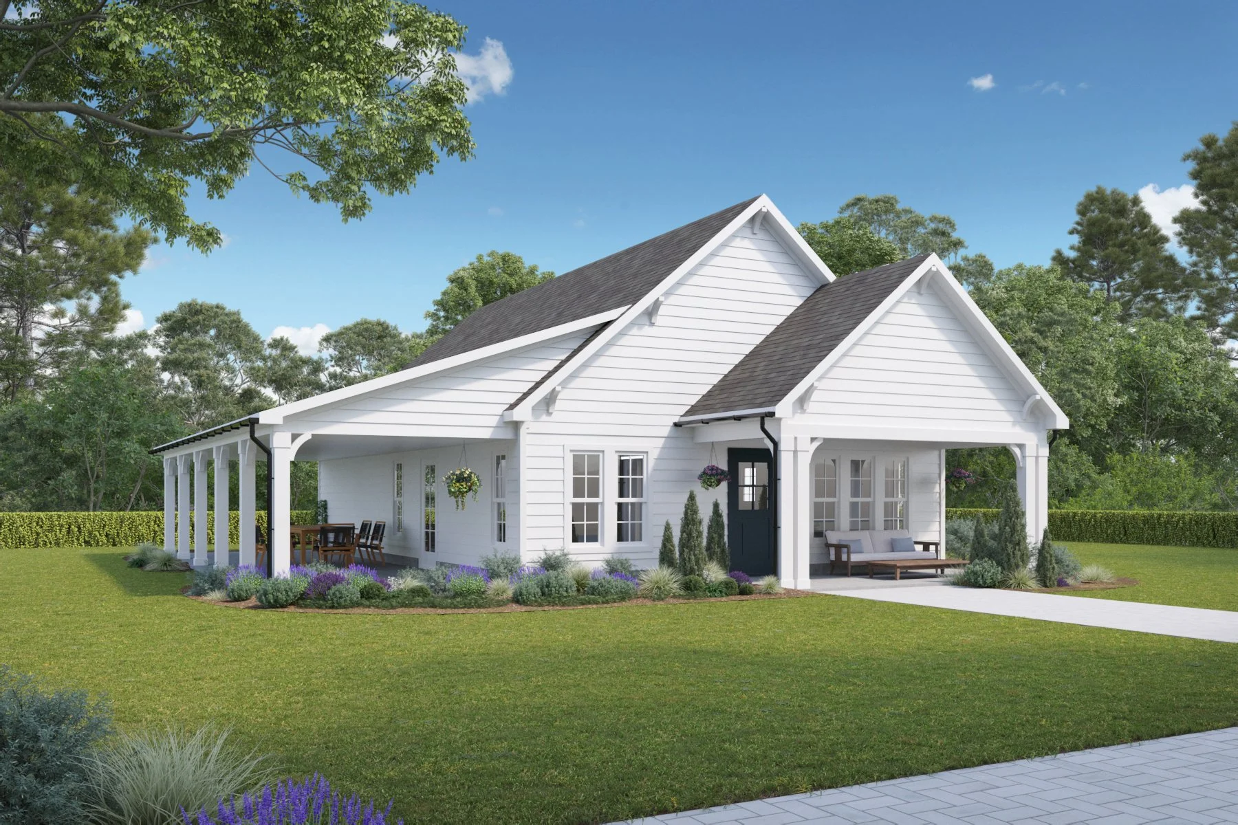 Columbiana Guest Cottage — Audrey Roberts Design