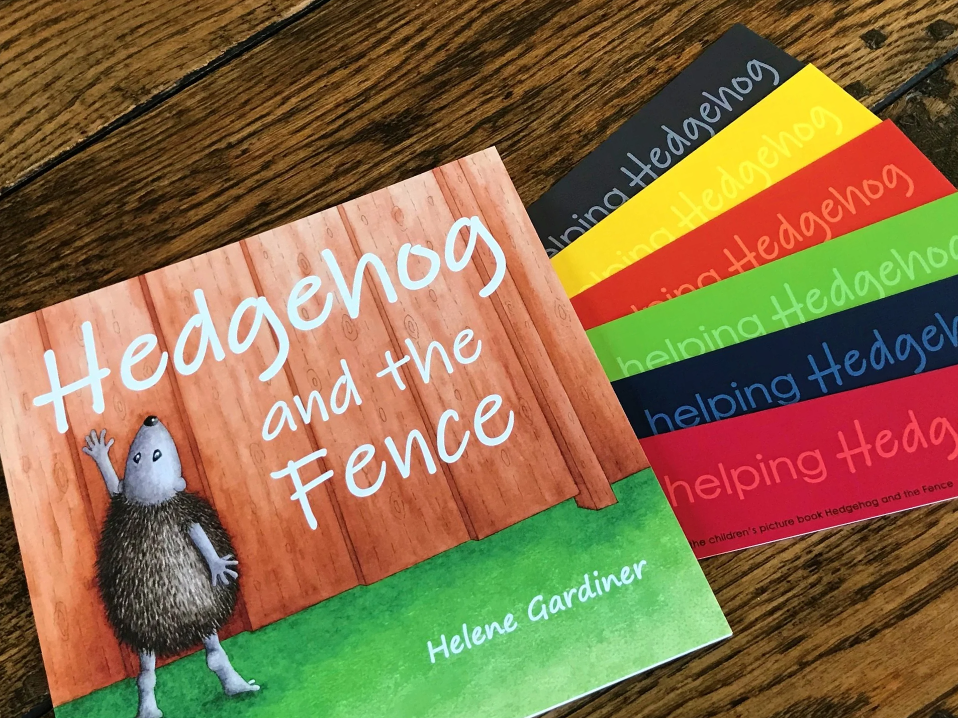 Book - Author Signed - Hedgehog and the Fence + Bookmark