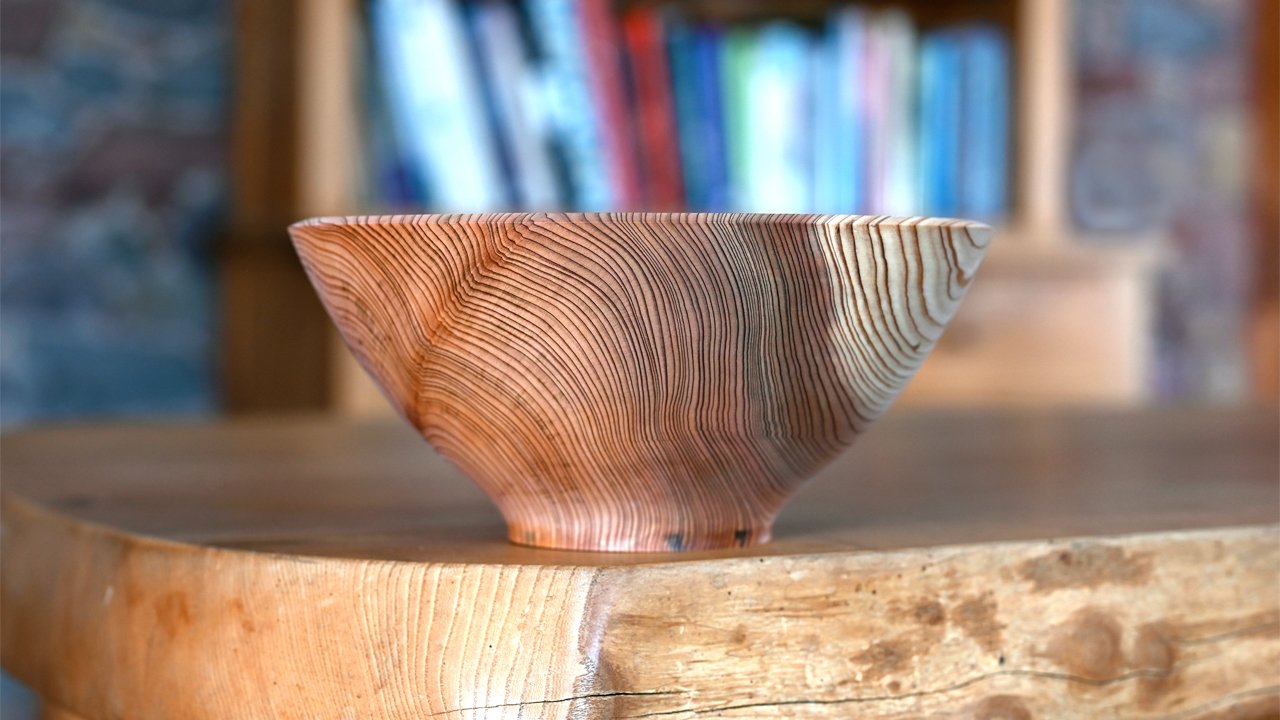 Small cedar bowl