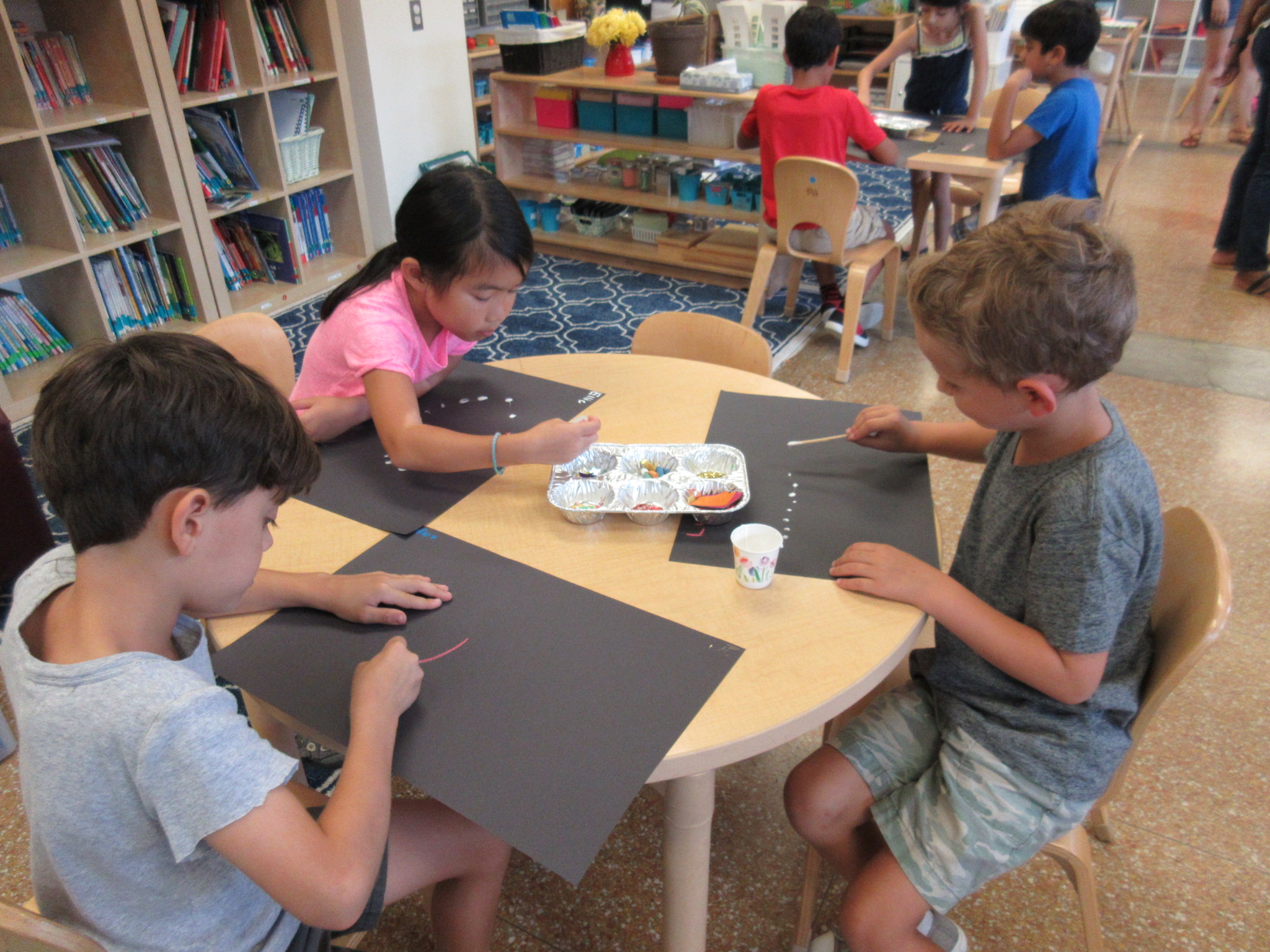 Artistic representations of  the First Great Lesson 