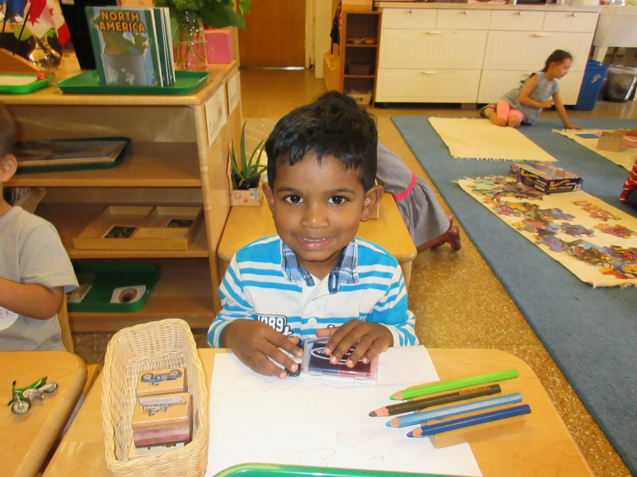 Learning about land,water and air.