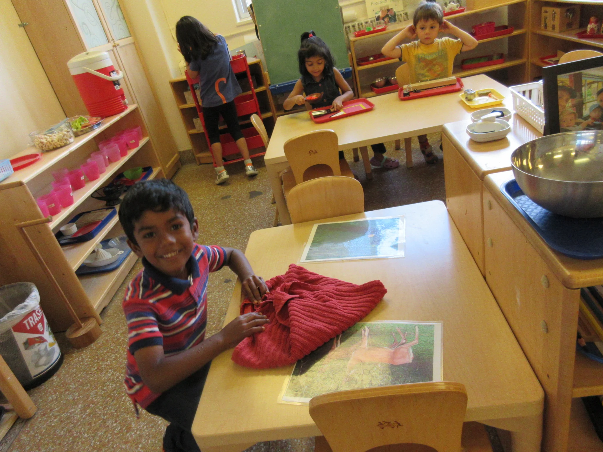 Cleaning my snack plate