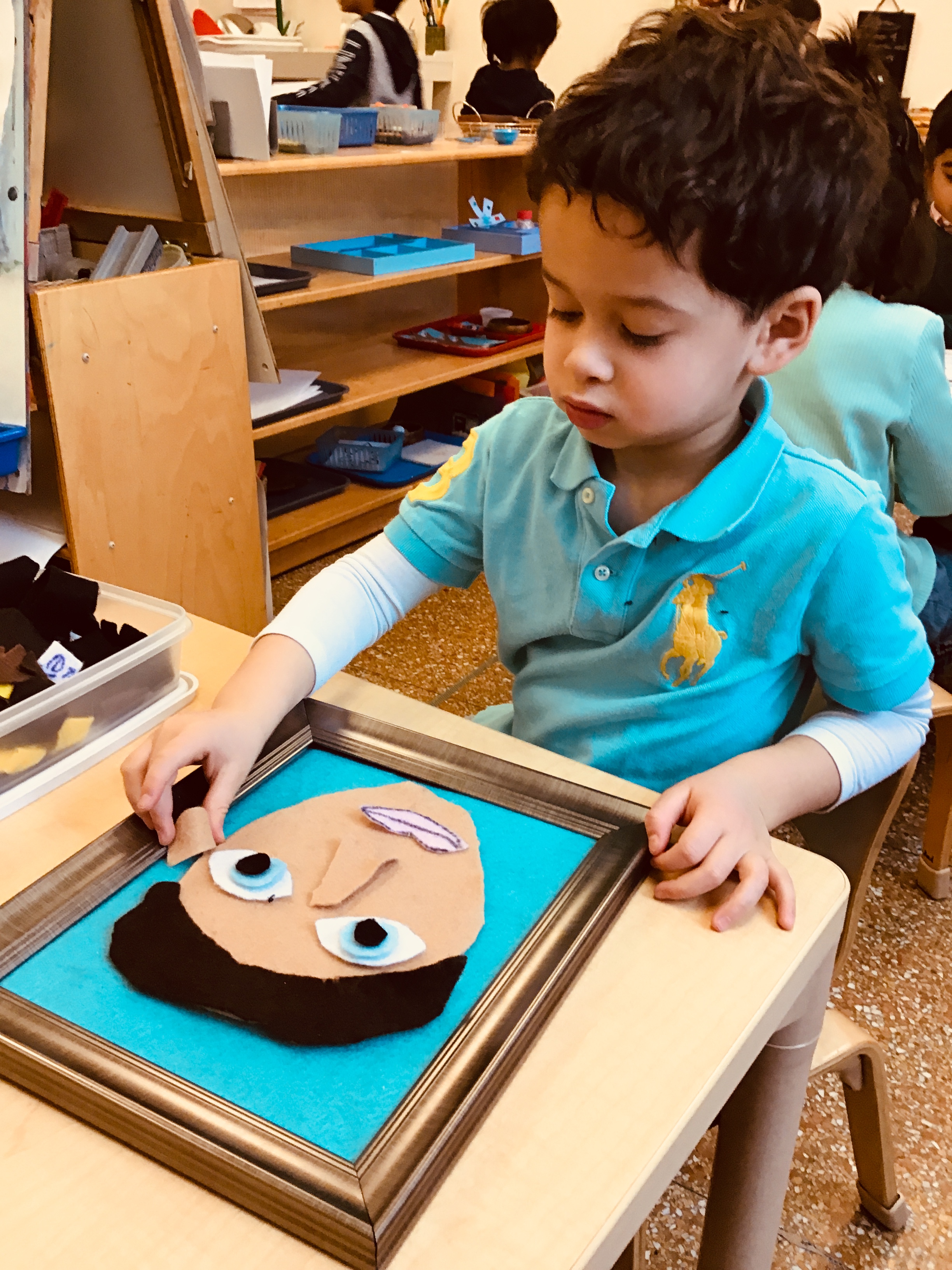Exploring the parts of the face