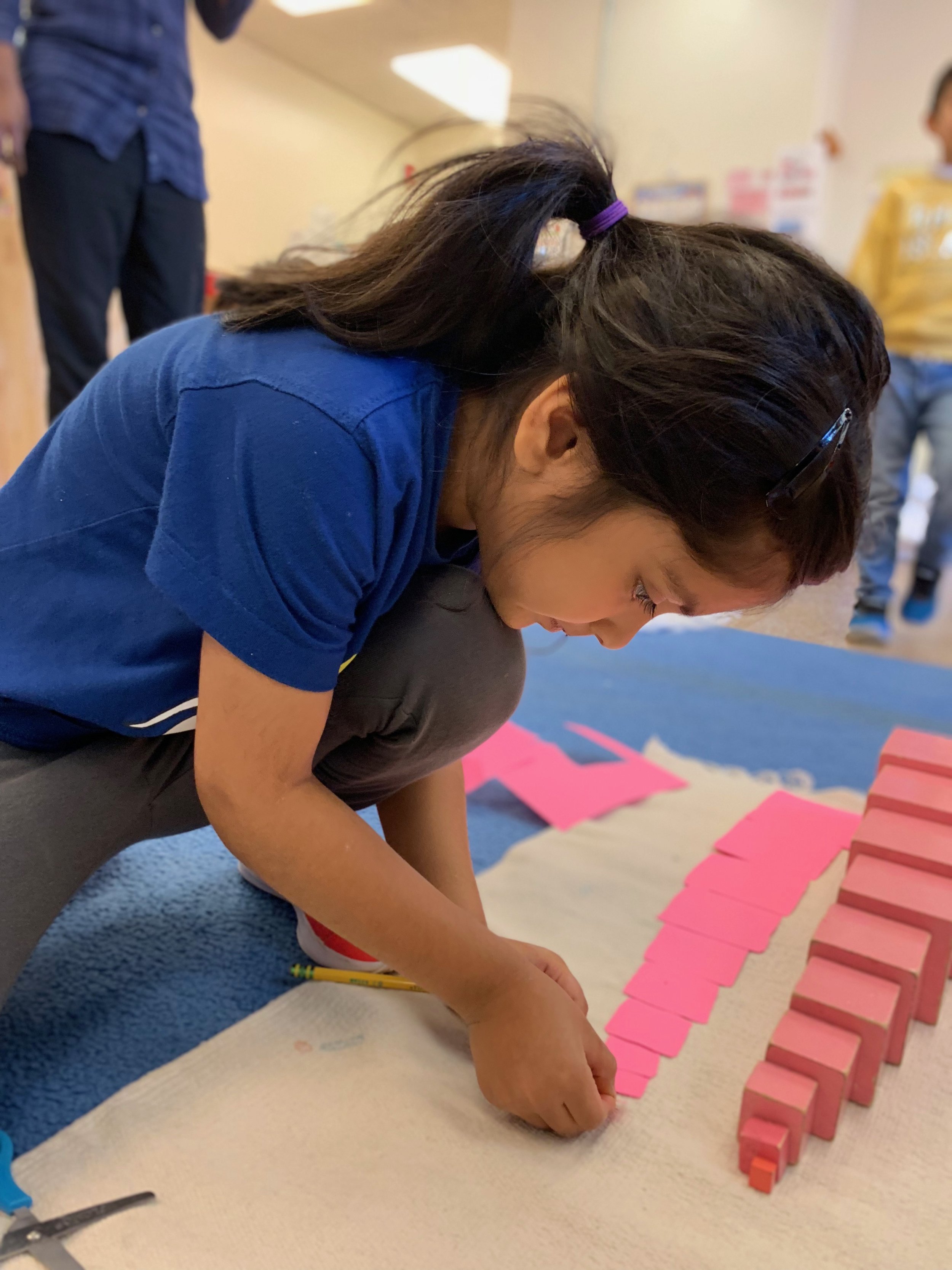 Creating an extension of the Pink Tower 